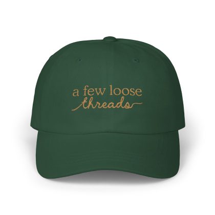 A Few Loose Threads Embroidered Hat in Golden