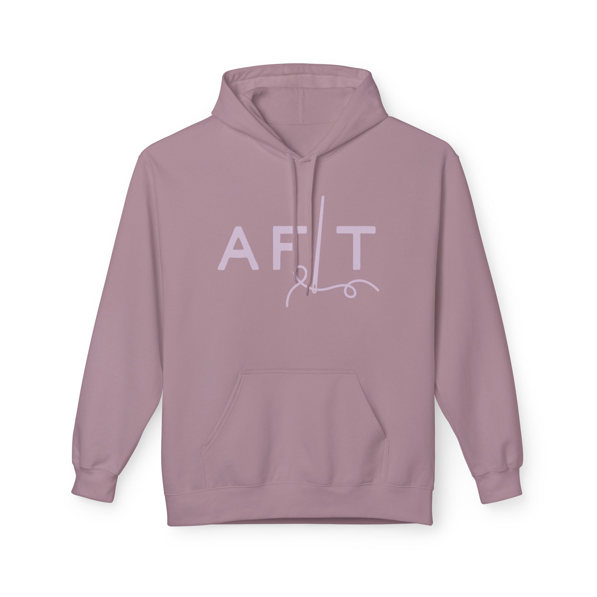 AFLT Front & Back Hoodie in Purple - Image 13