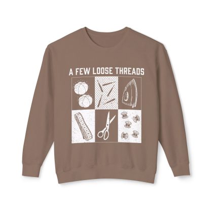 Grunge Sewing Icons Crewneck Sweatshirt