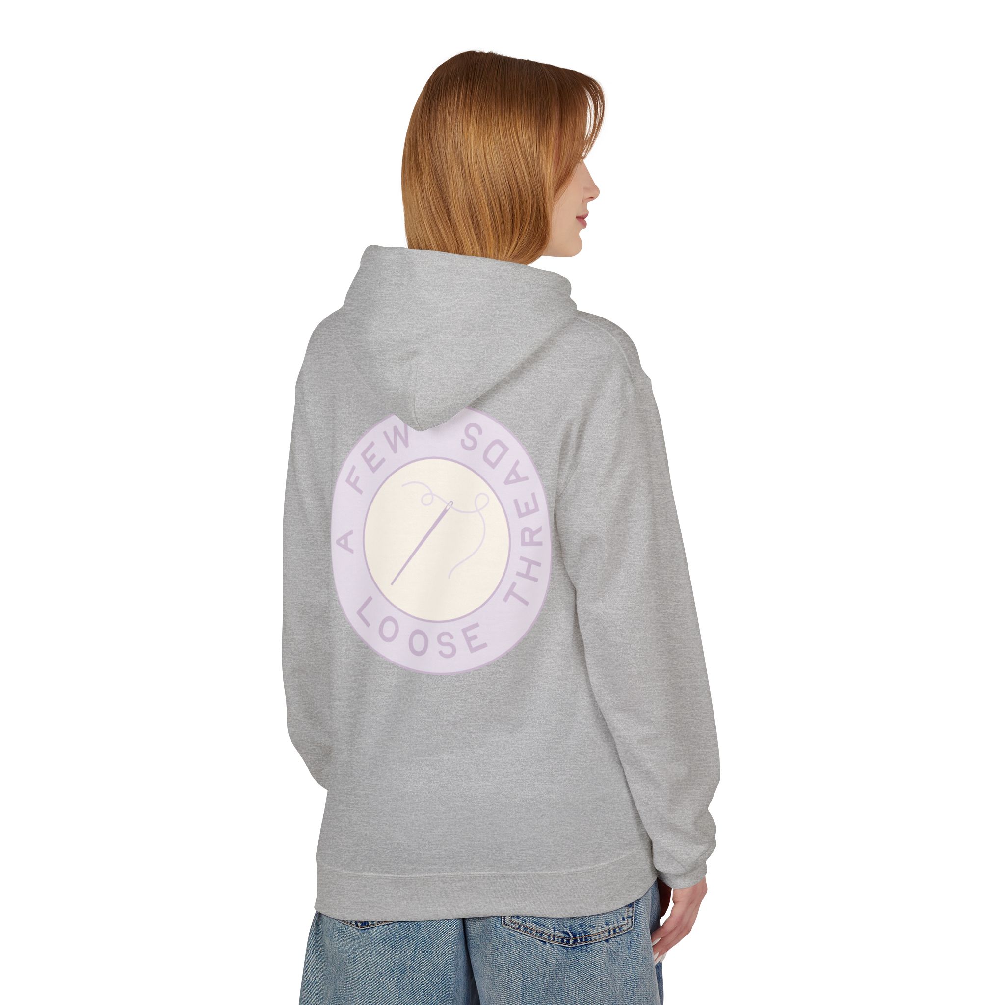 AFLT Front & Back Hoodie in Purple - Image 28