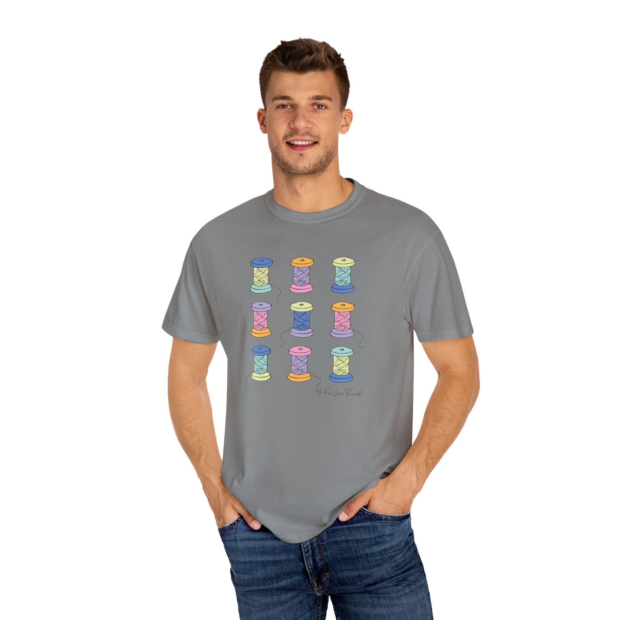 Colorful Spools T-Shirt - Image 37