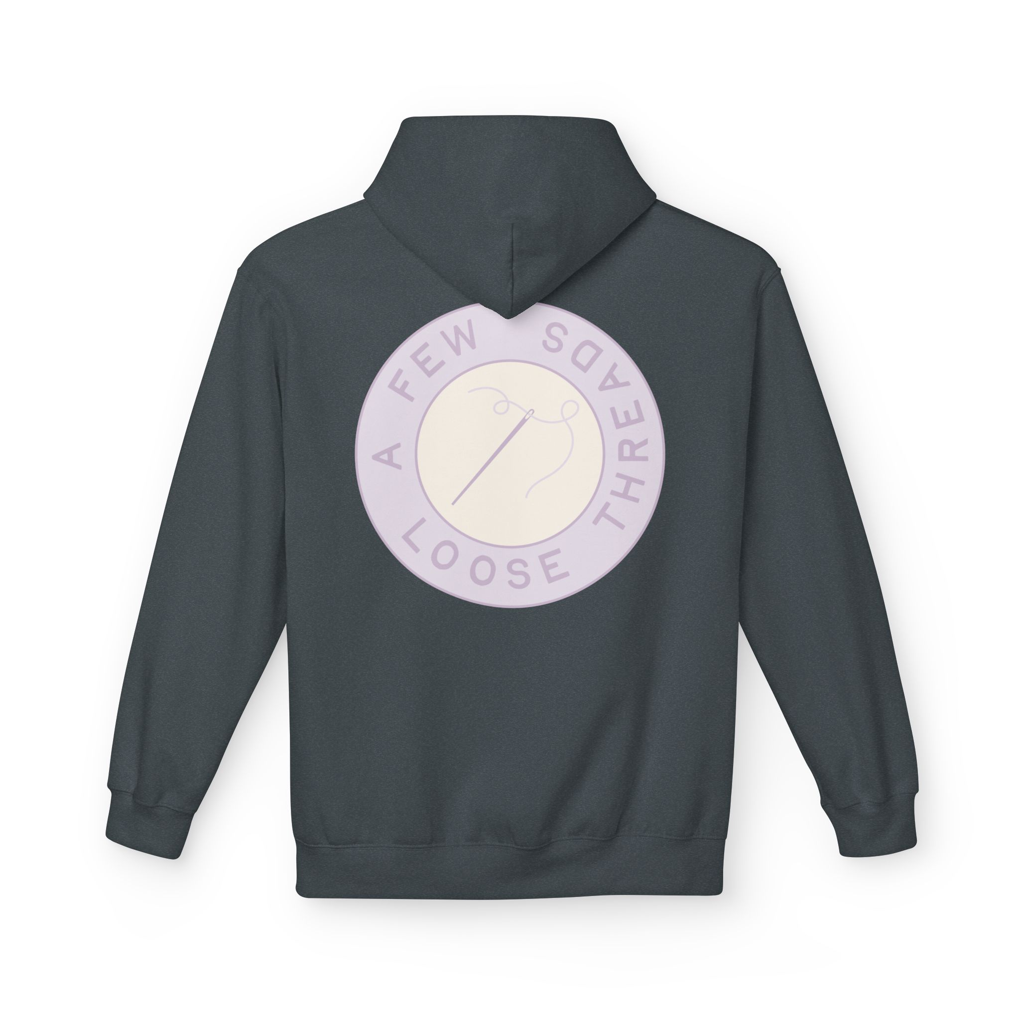 AFLT Front & Back Hoodie in Purple - Image 30
