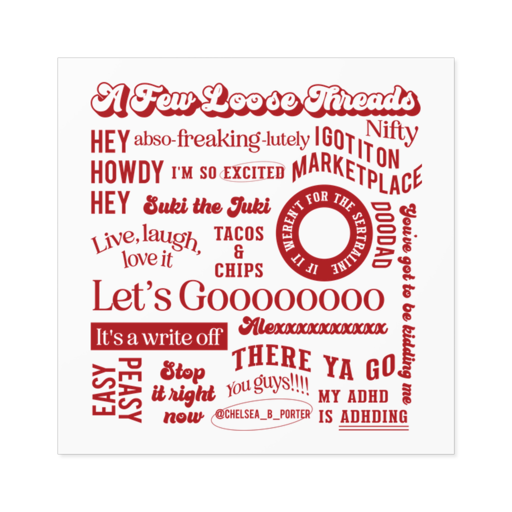 Chelsea's Silly Sayings Stickers - Image 4