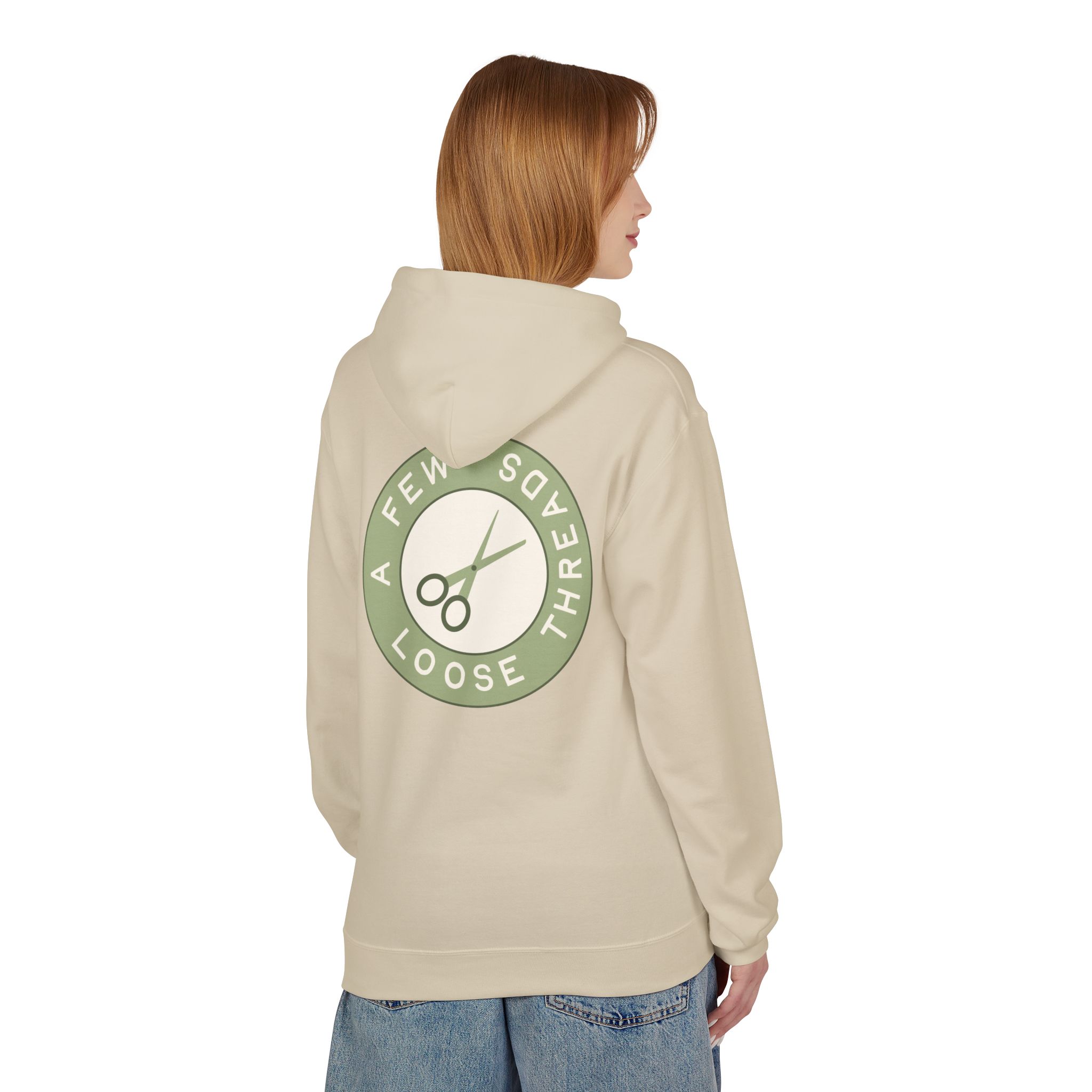 AFLT Front & Back Hoodie in Green - Image 15