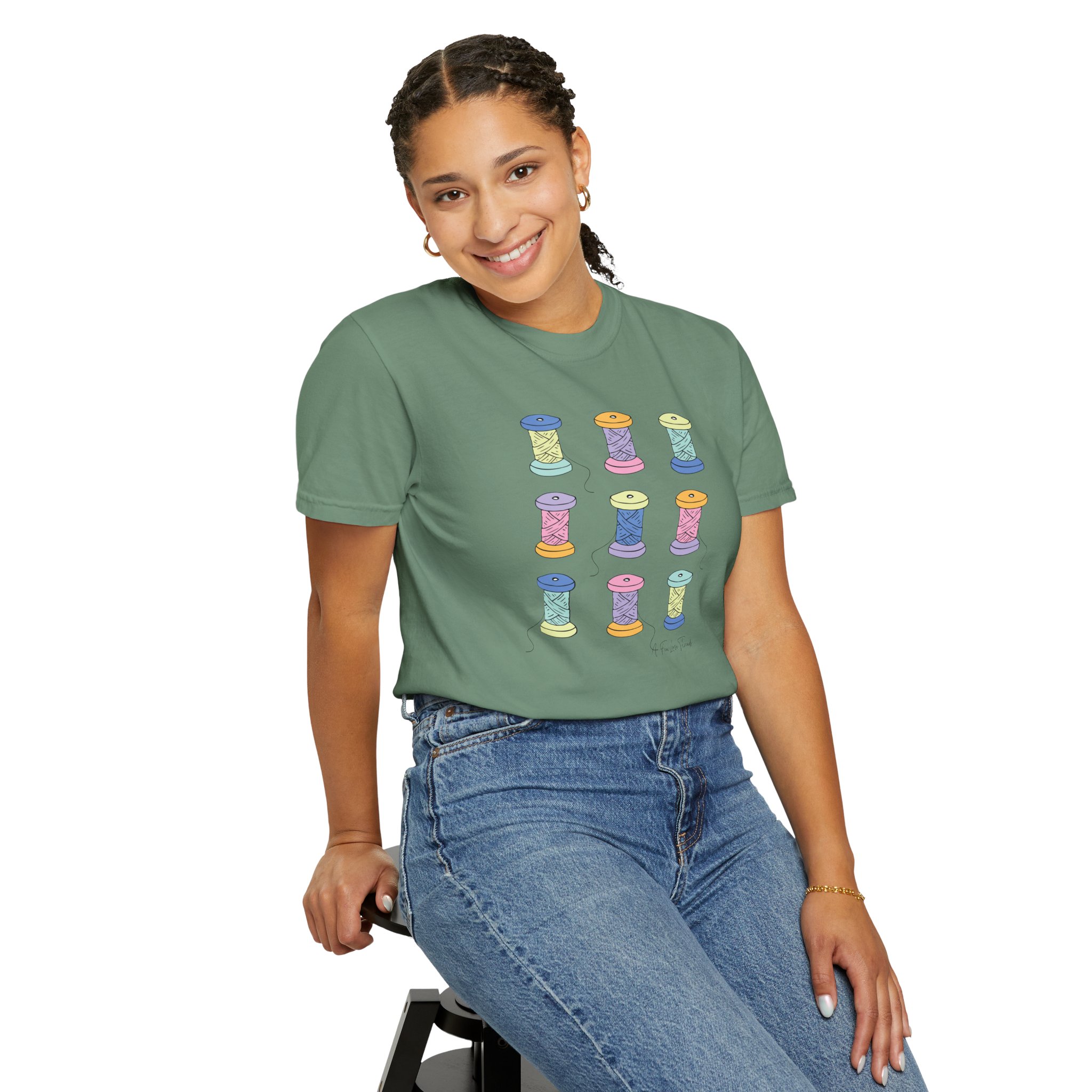 Colorful Spools T-Shirt - Image 32
