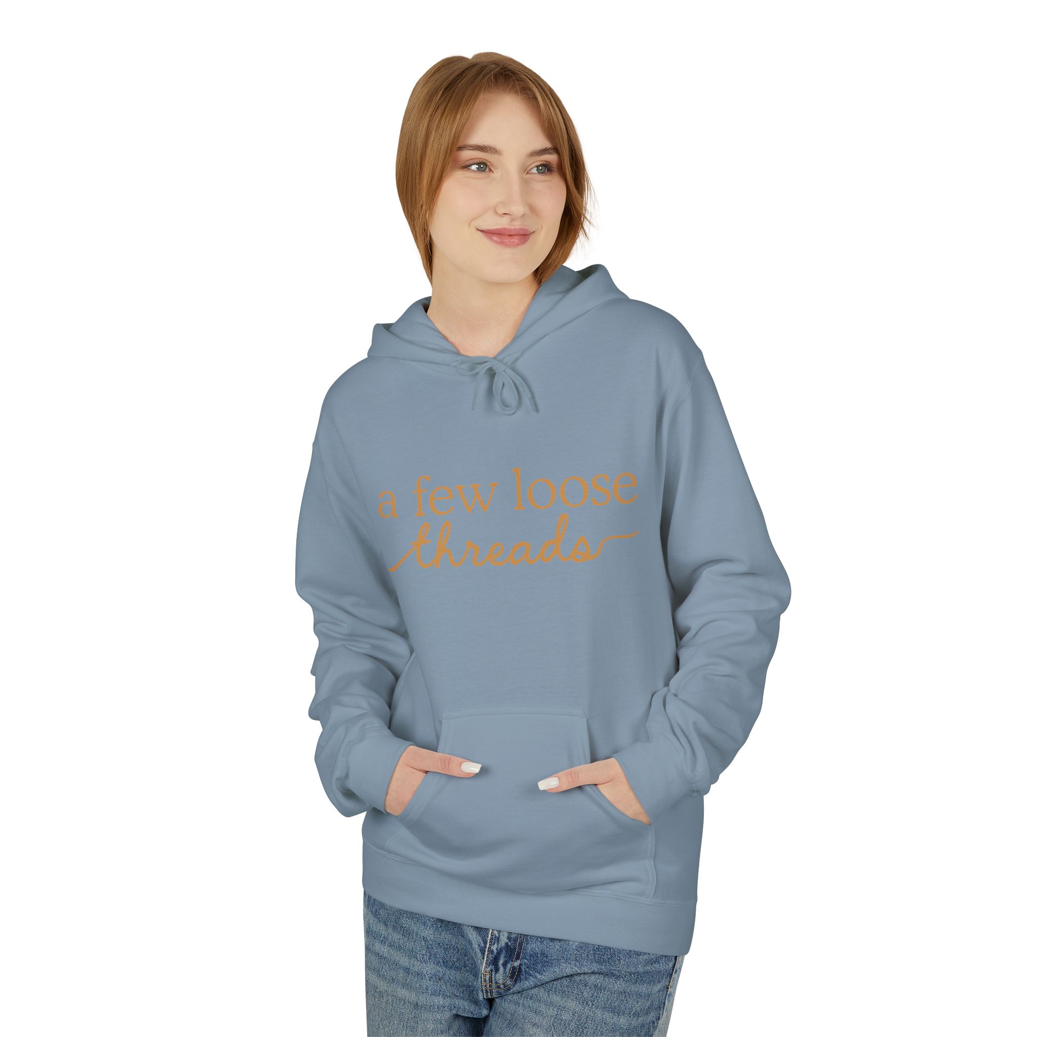 A Few Loose Threads Hoodie in Golden - Image 12