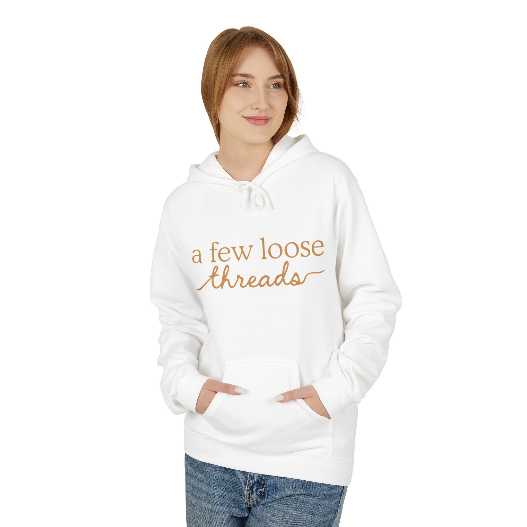 A Few Loose Threads Hoodie in Golden - Image 9