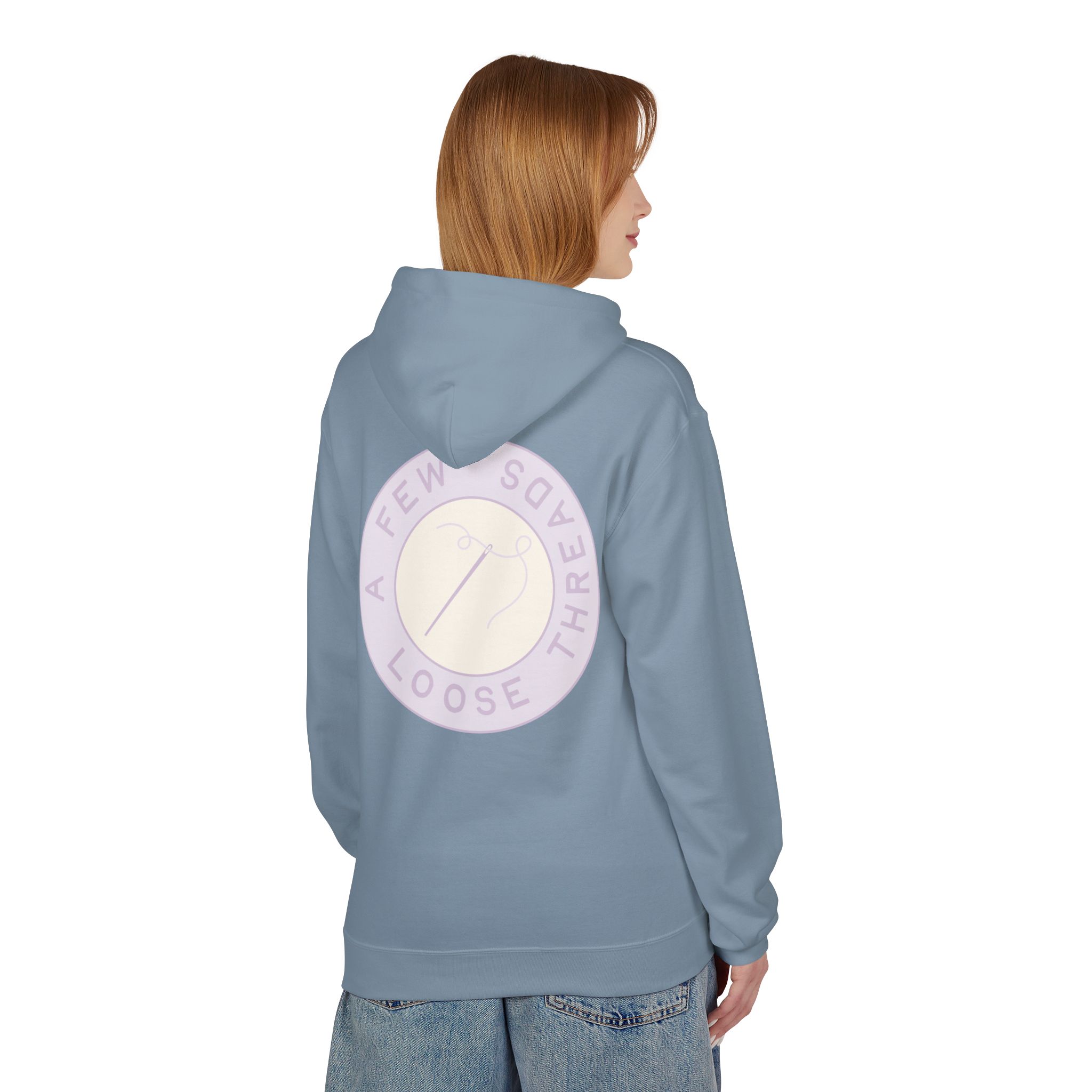 AFLT Front & Back Hoodie in Purple - Image 36