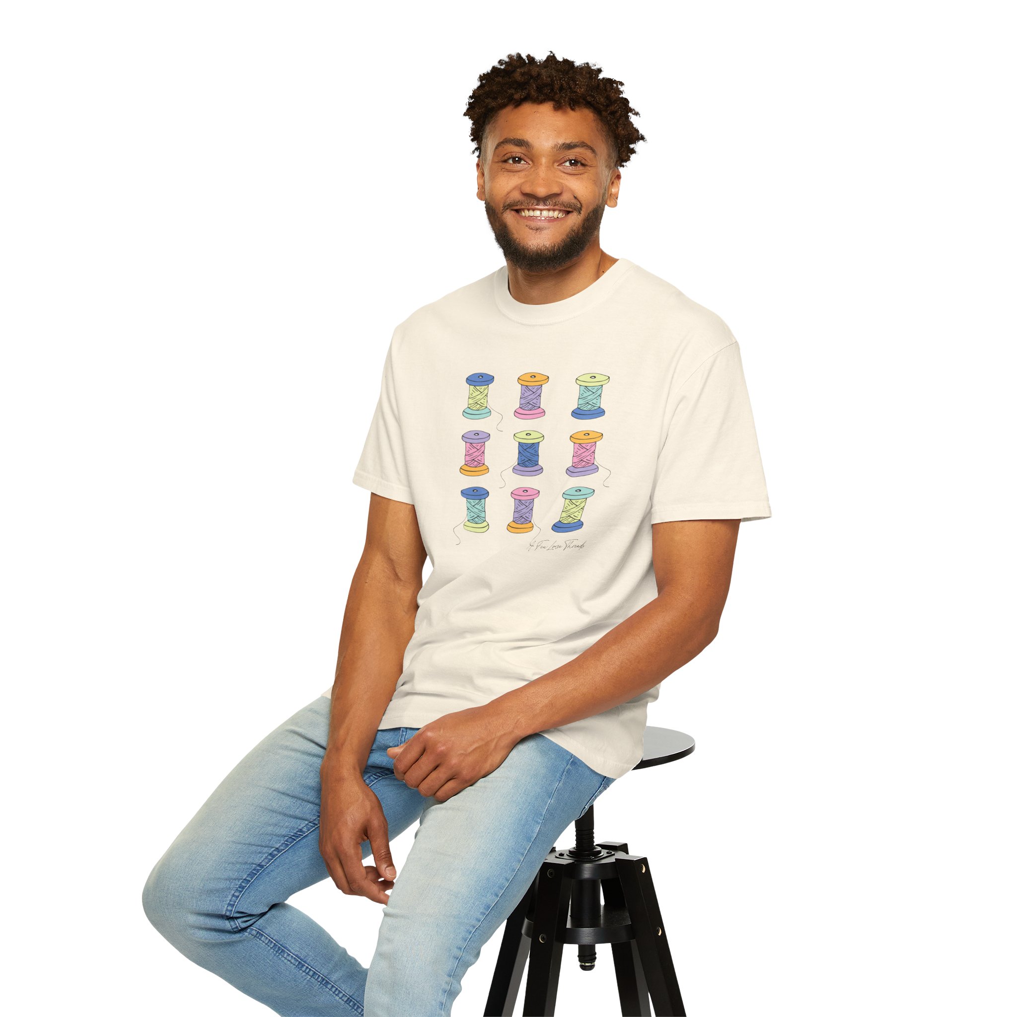 Colorful Spools T-Shirt - Image 7