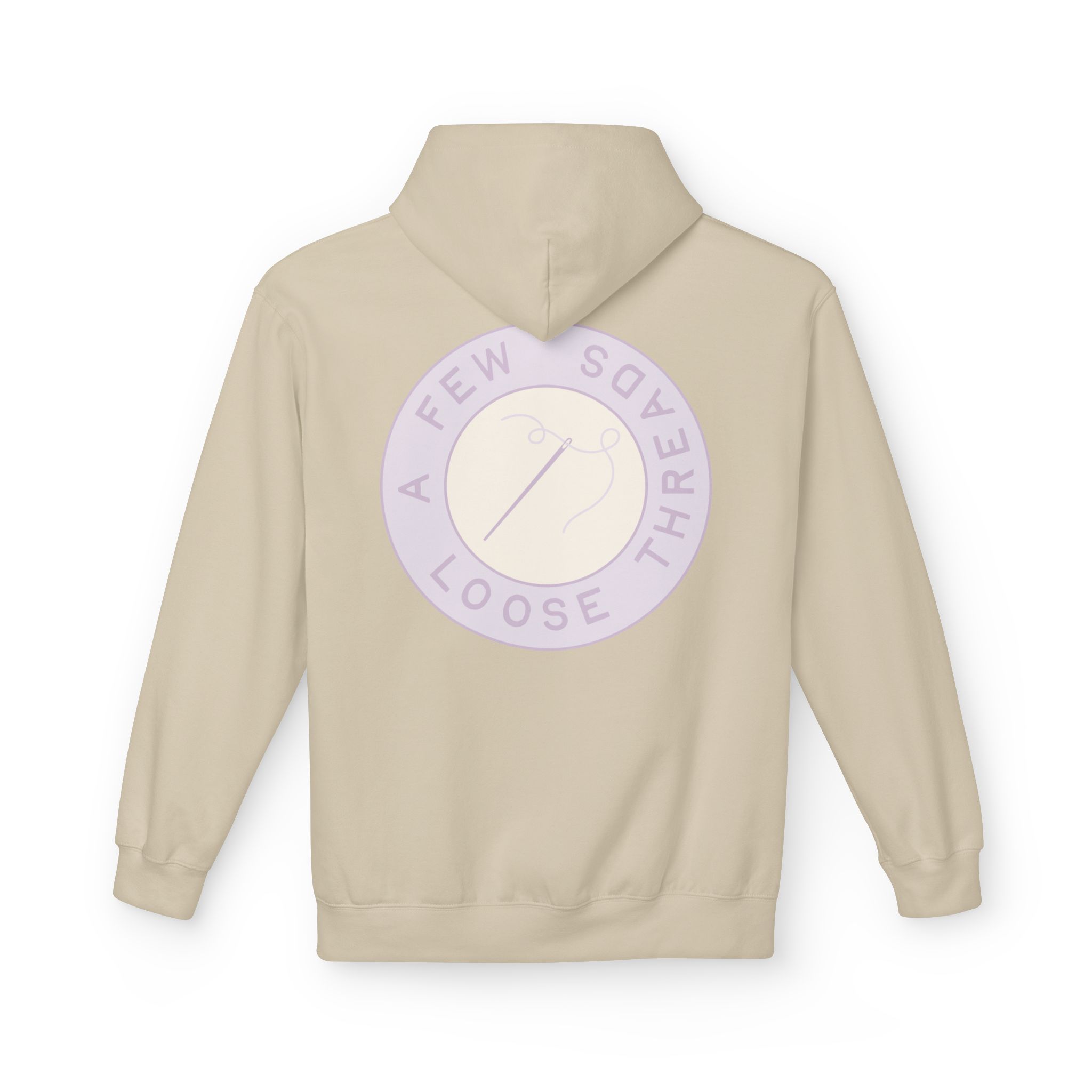 AFLT Front & Back Hoodie in Purple - Image 10