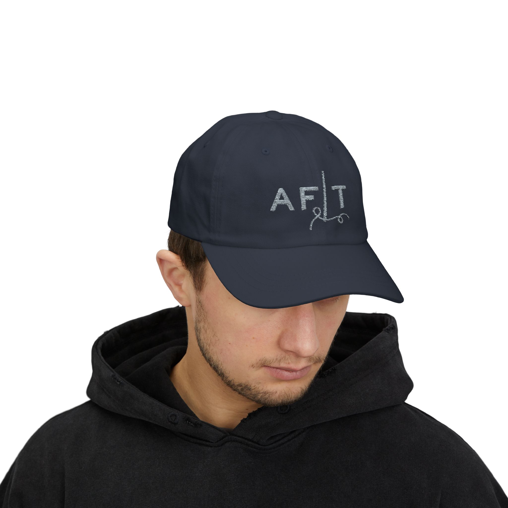 AFLT Embroidered Hat in Light Blue - Image 7