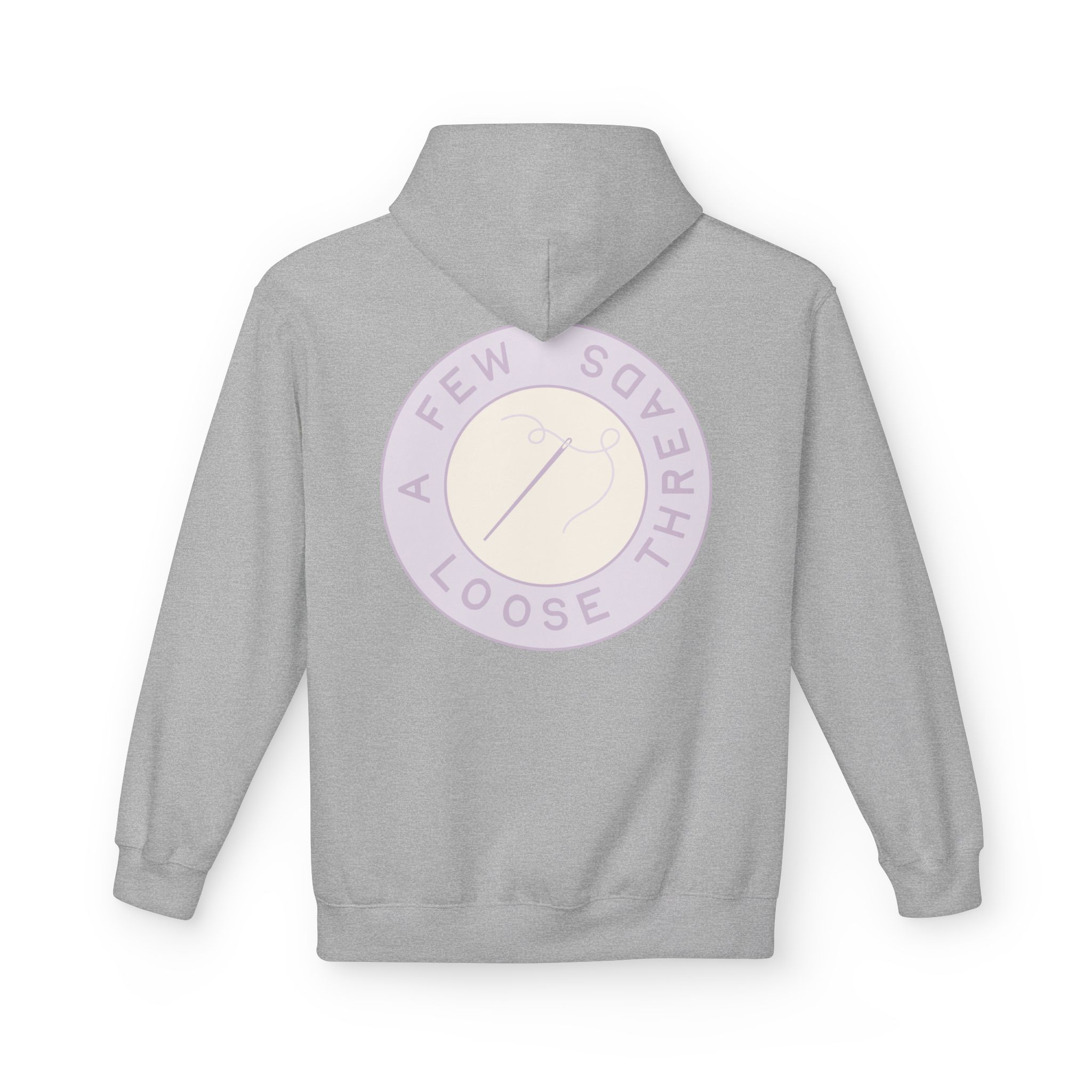 AFLT Front & Back Hoodie in Purple - Image 26