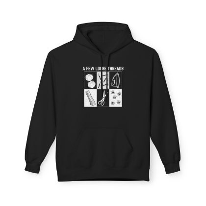 Grunge Sewing Icons Hoodie