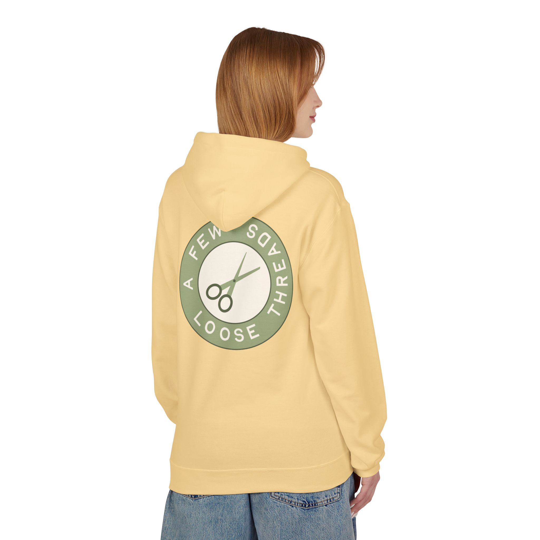 AFLT Front & Back Hoodie in Green - Image 32