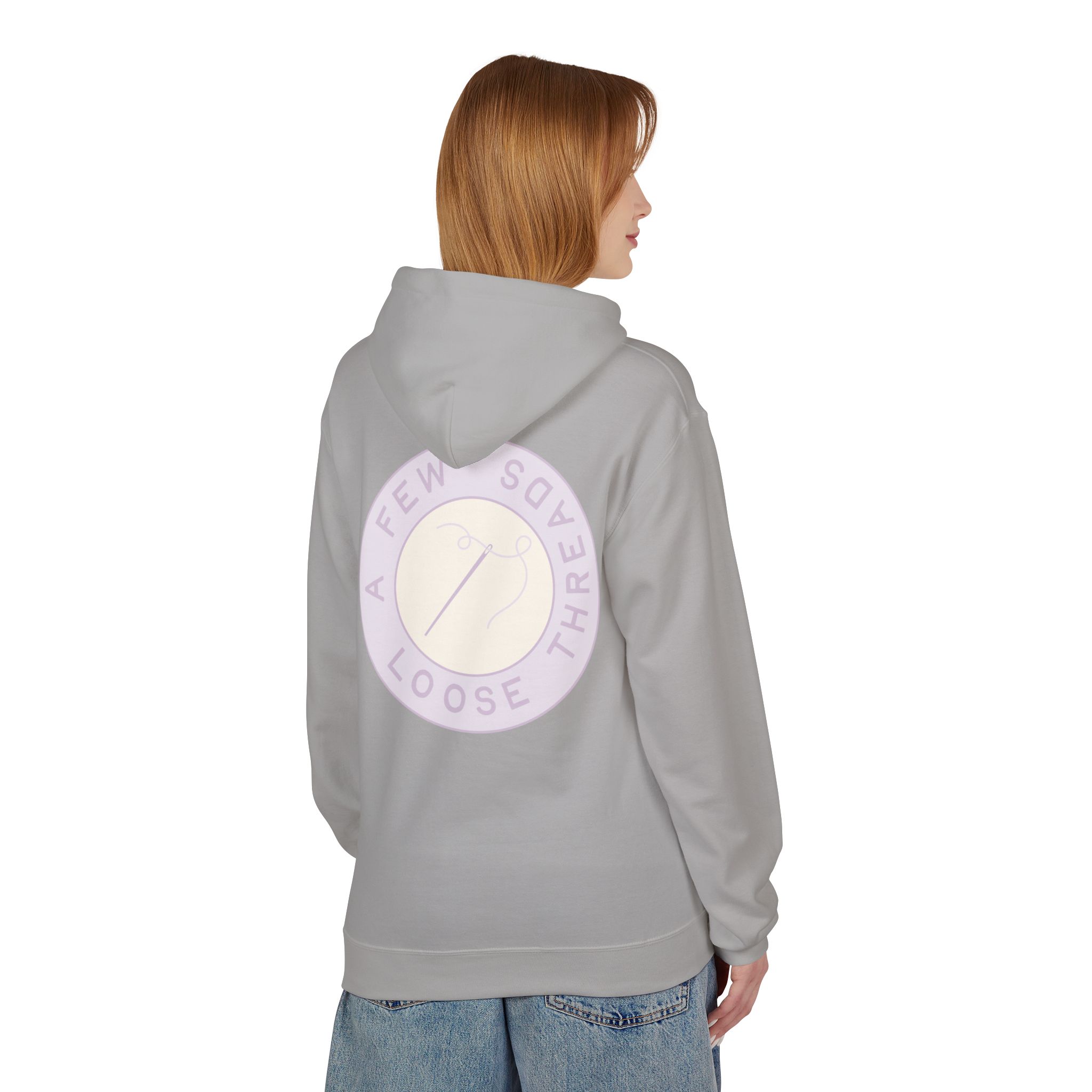 AFLT Front & Back Hoodie in Purple - Image 20