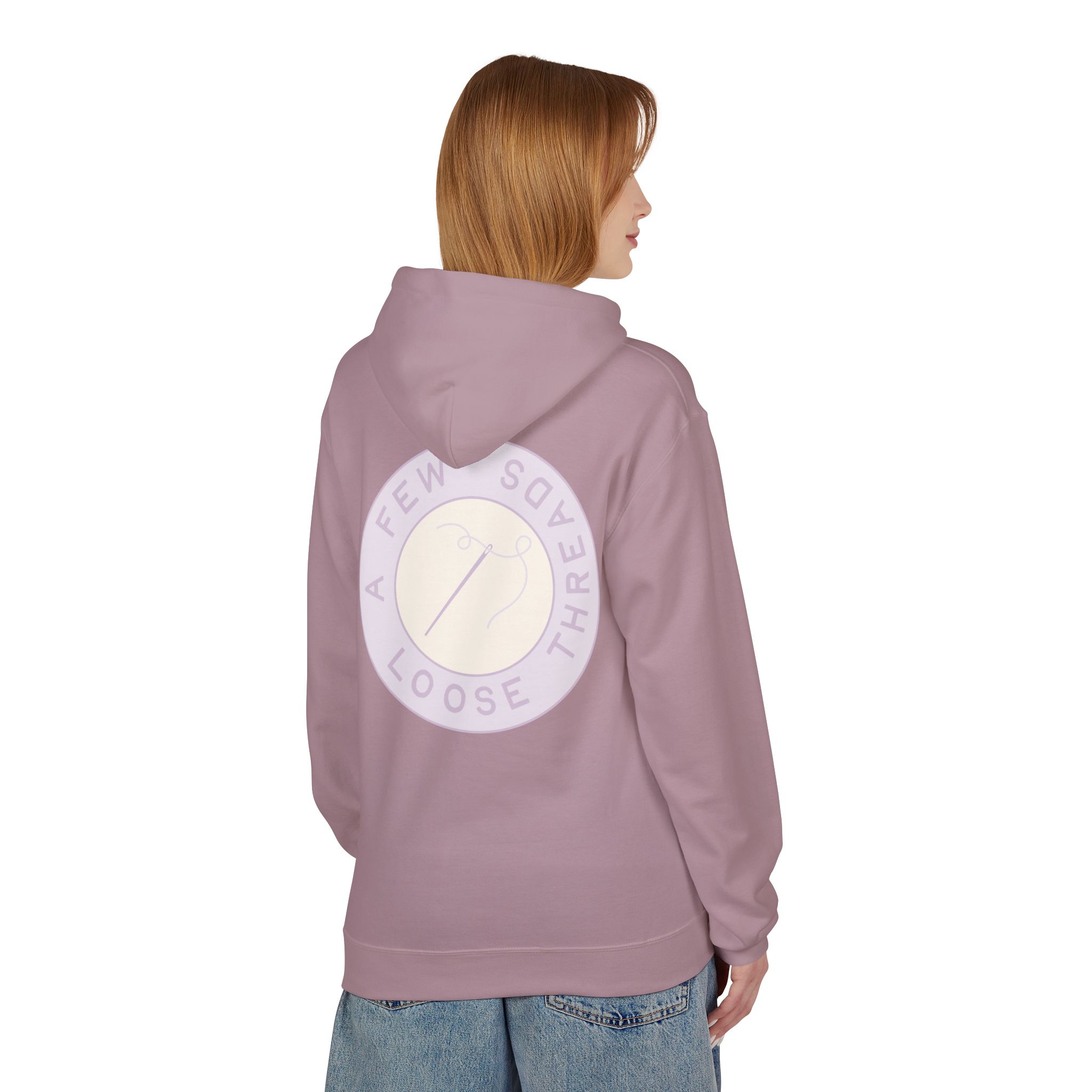 AFLT Front & Back Hoodie in Purple - Image 16