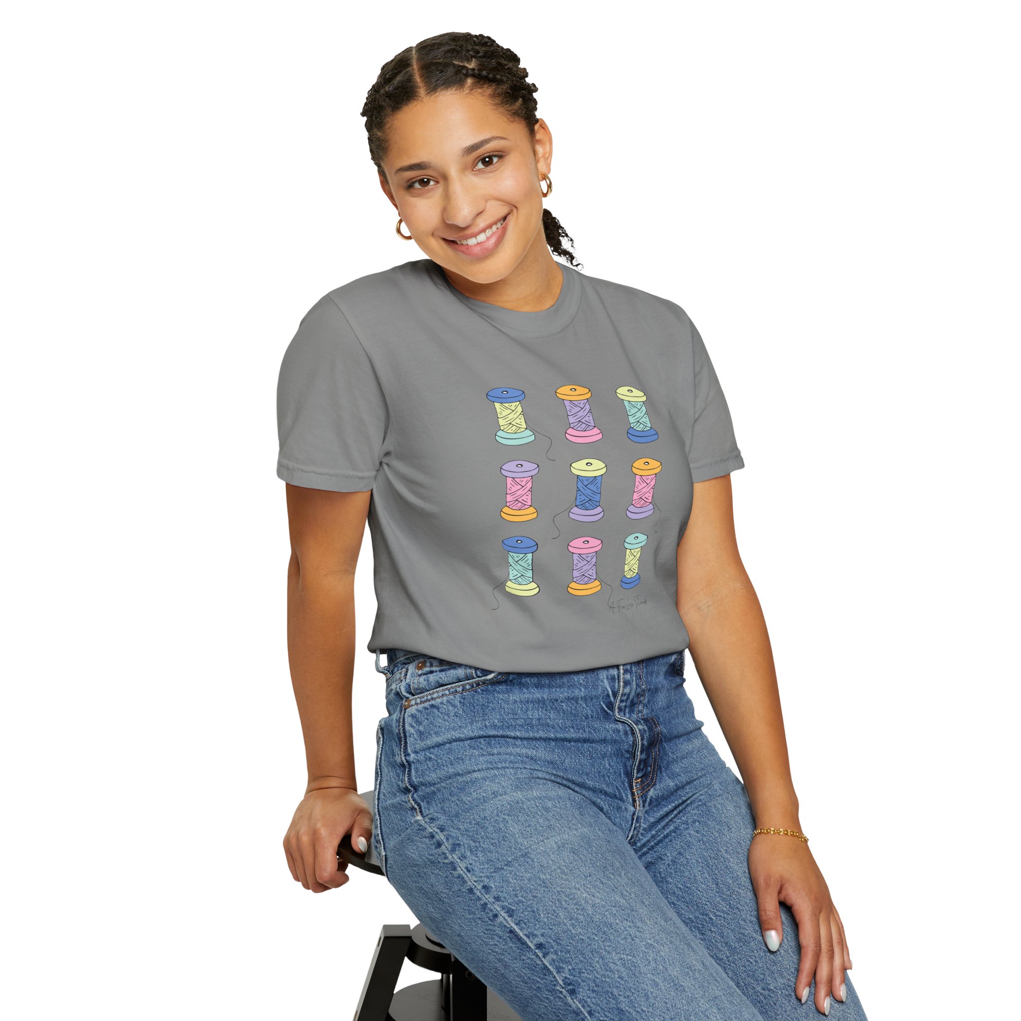 Colorful Spools T-Shirt - Image 38