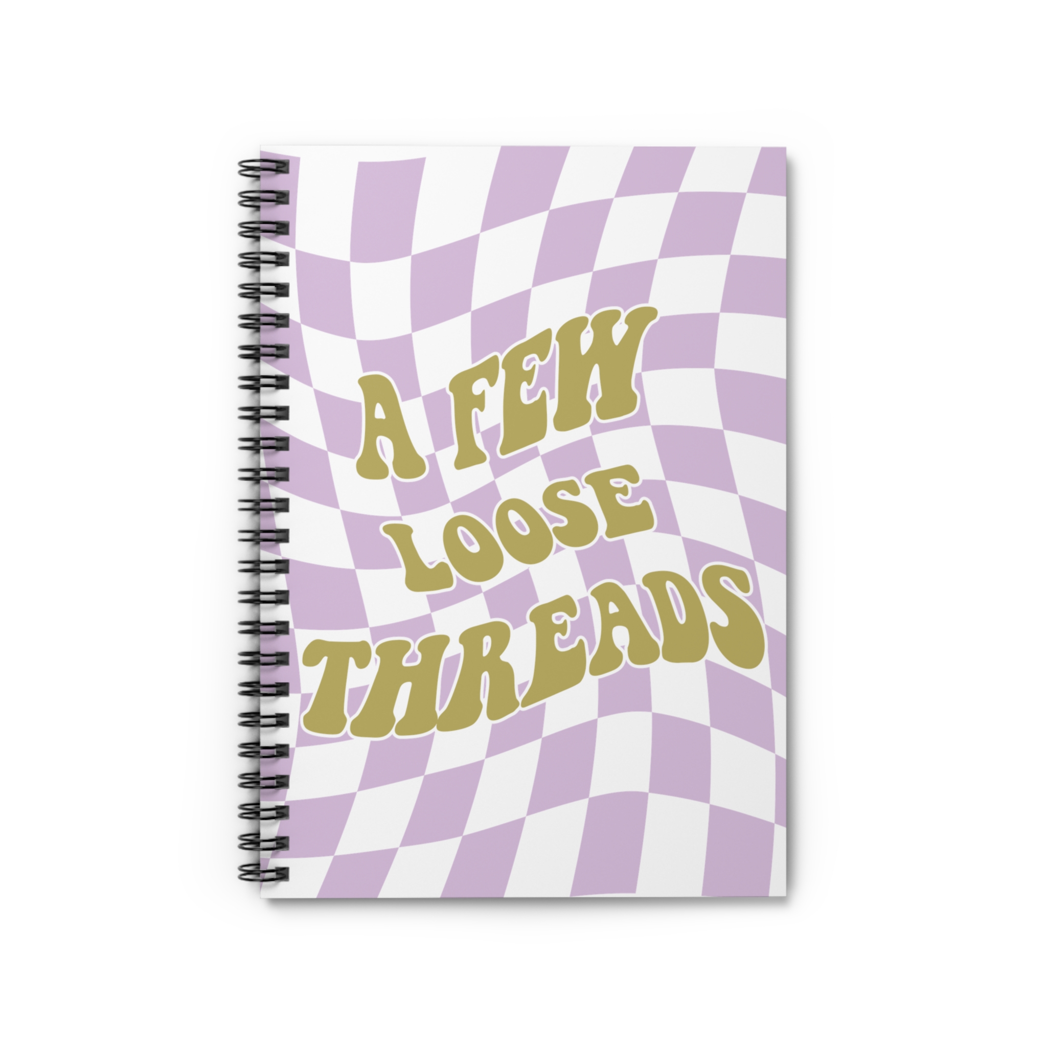 Groovy A Few Loose Threads Spiral Notebook - Image 2