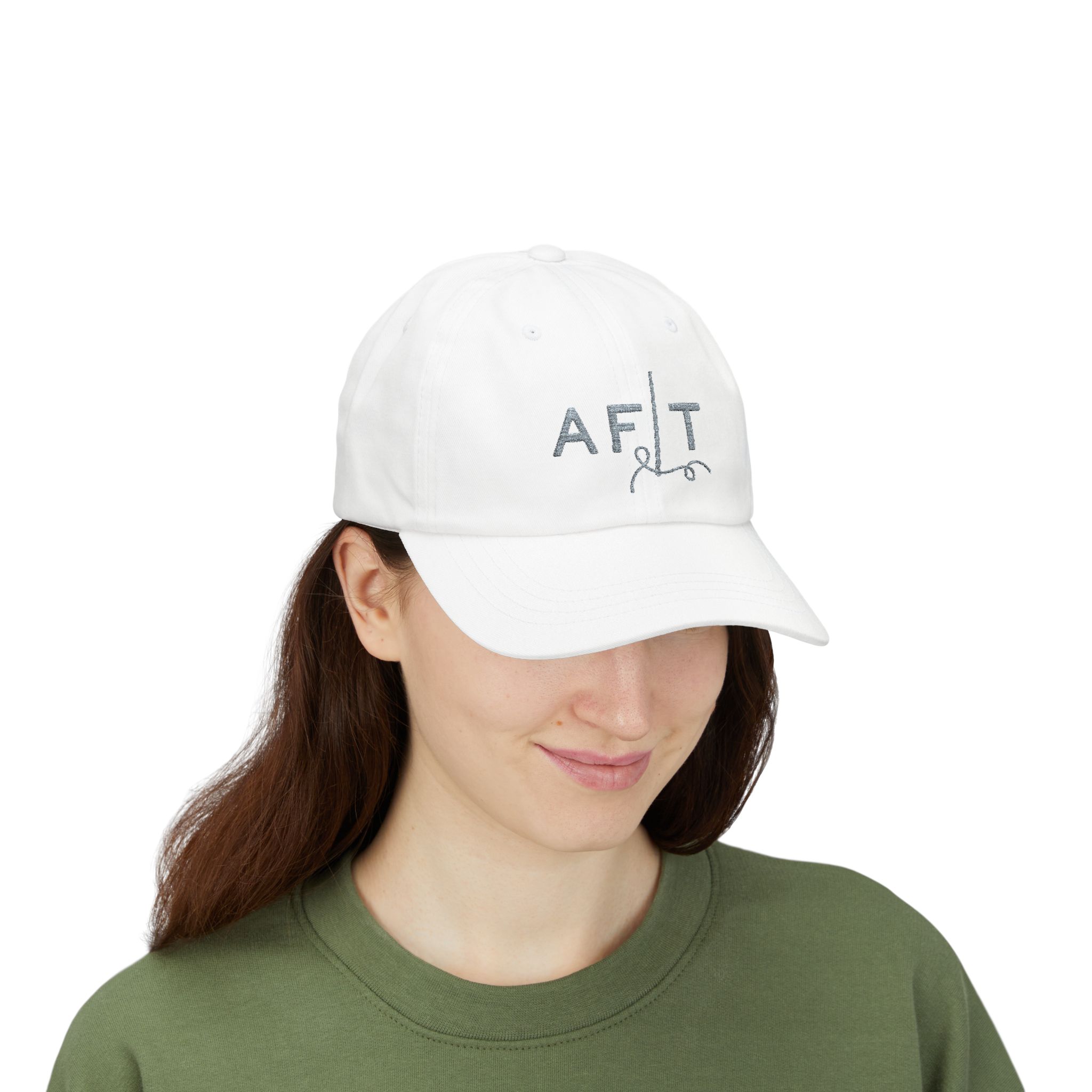 AFLT Embroidered Hat in Light Blue - Image 4