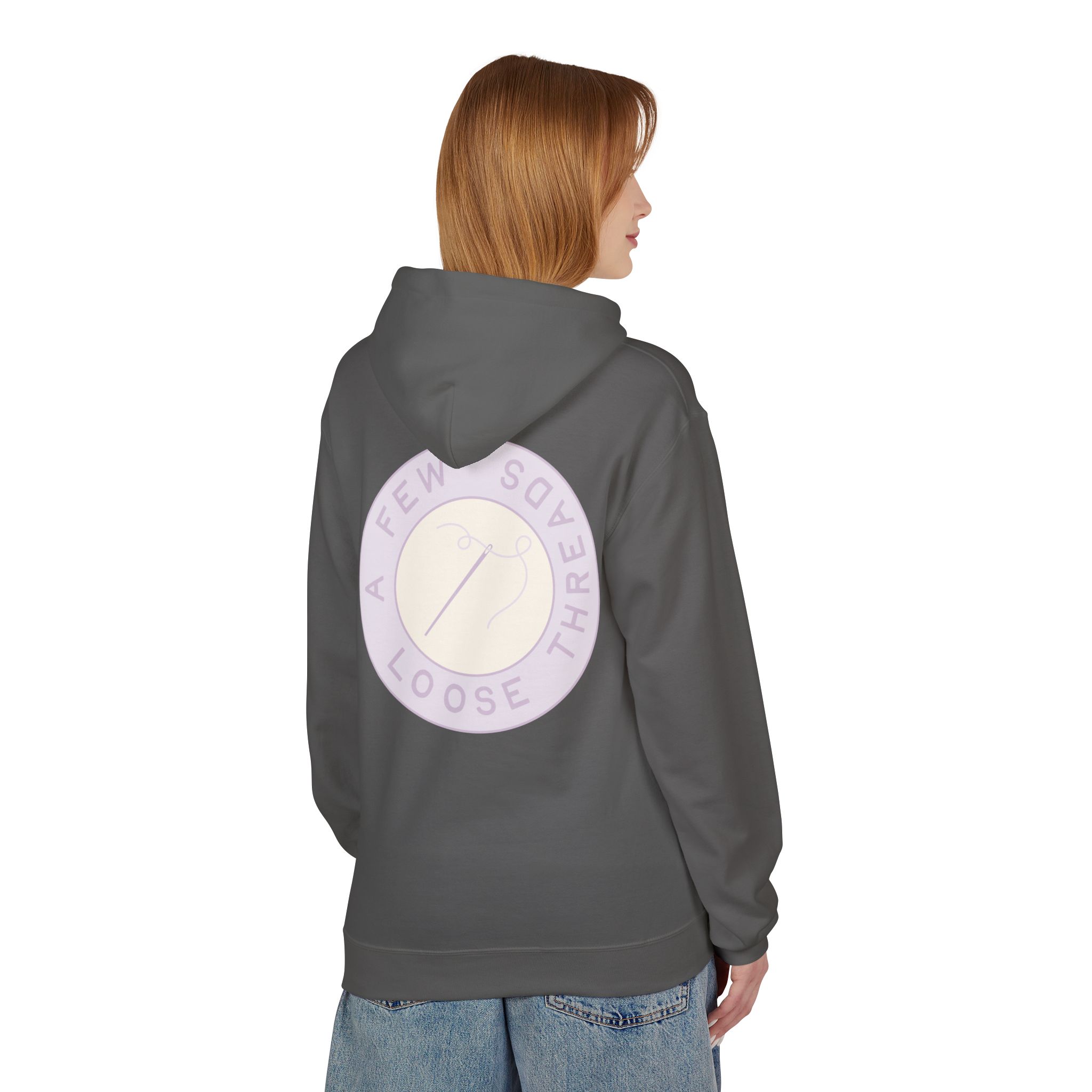 AFLT Front & Back Hoodie in Purple - Image 40