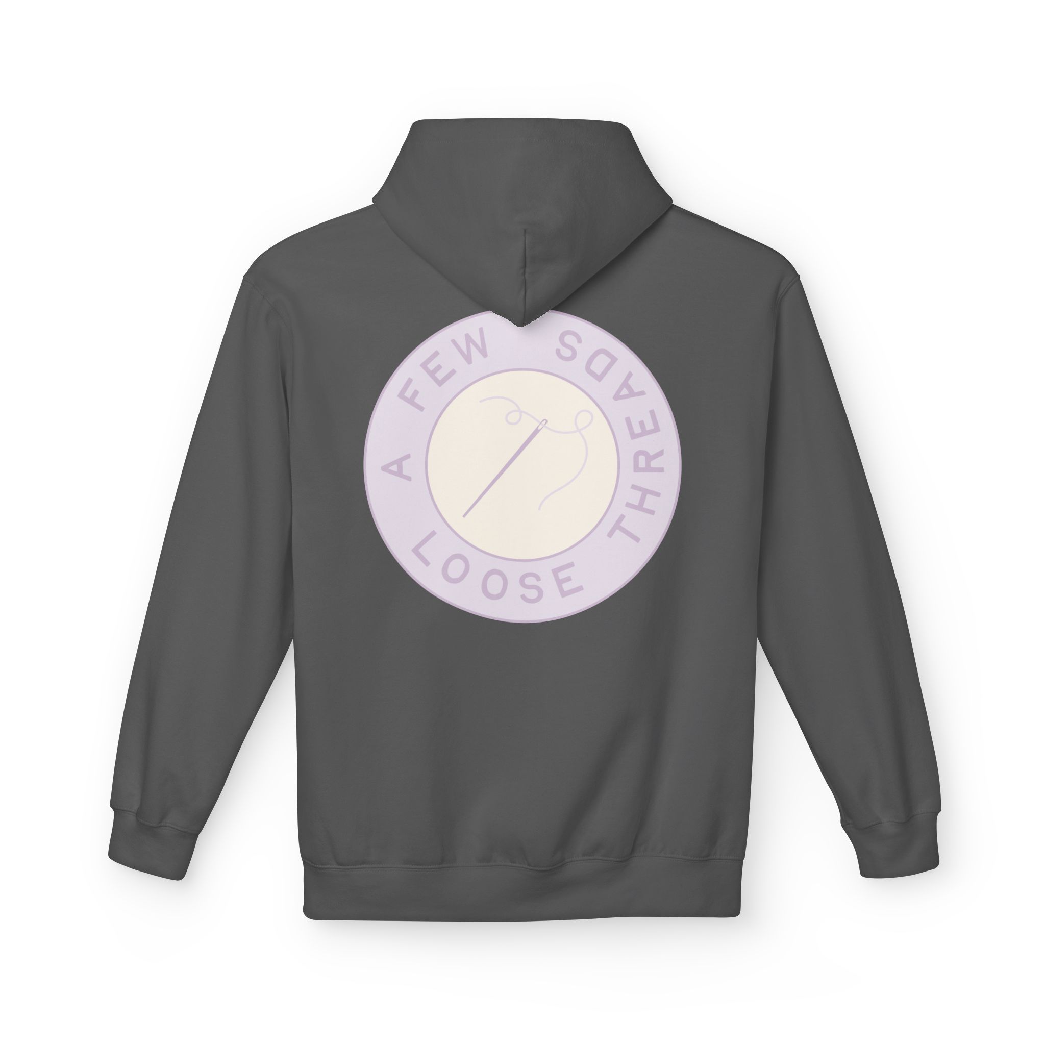 AFLT Front & Back Hoodie in Purple - Image 38
