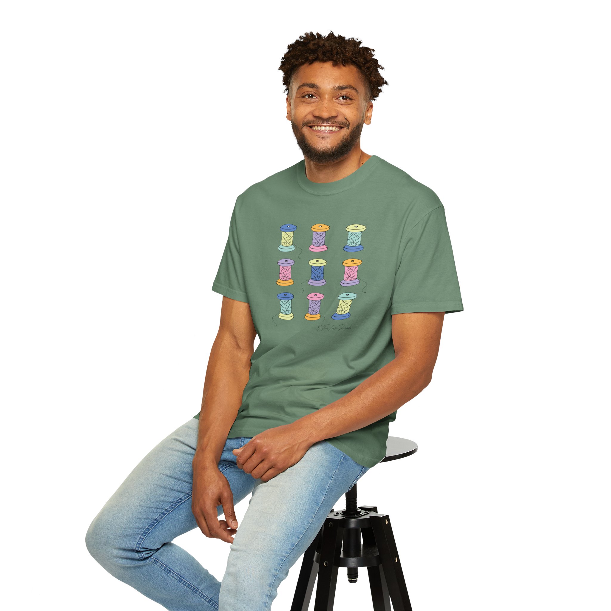 Colorful Spools T-Shirt - Image 33