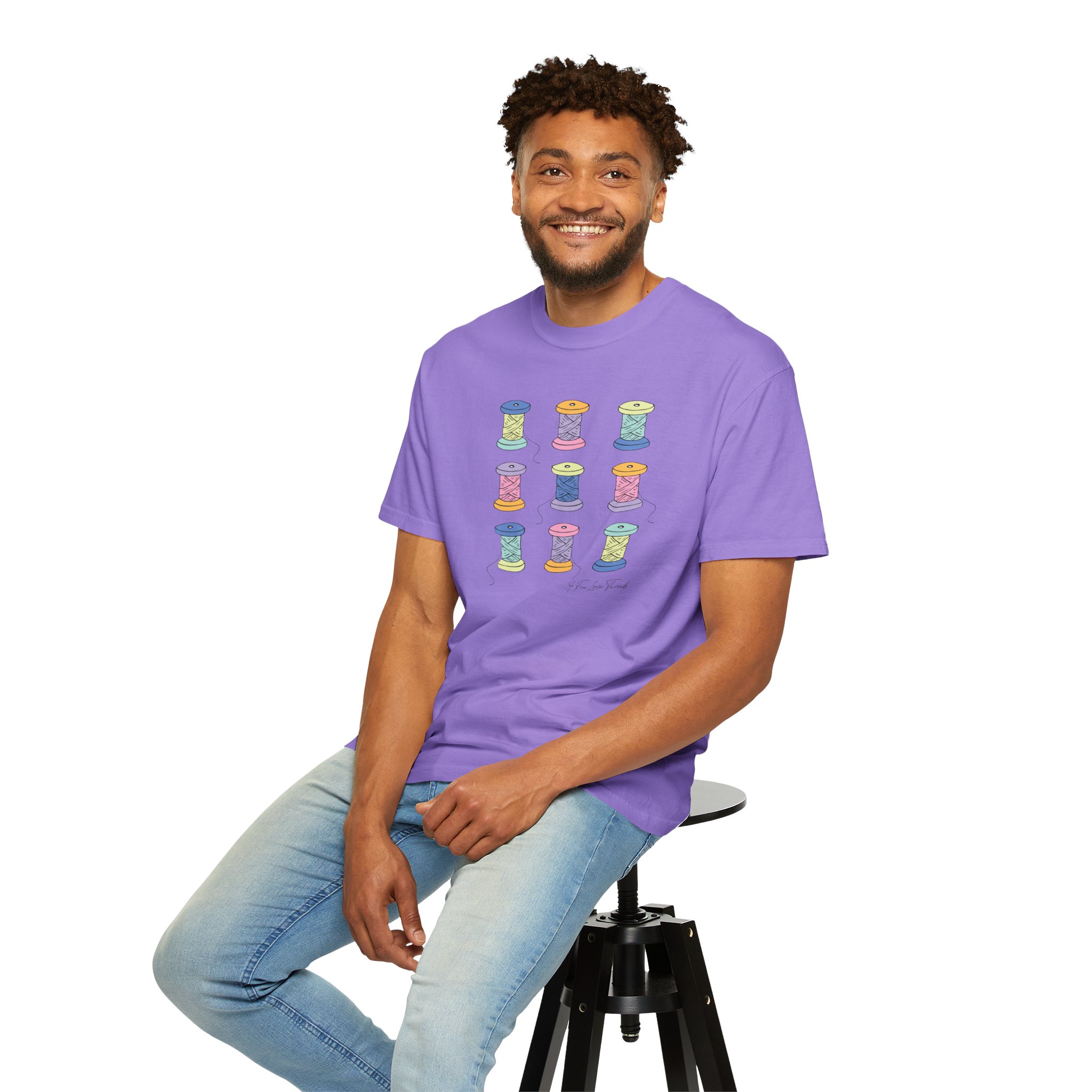 Colorful Spools T-Shirt - Image 47