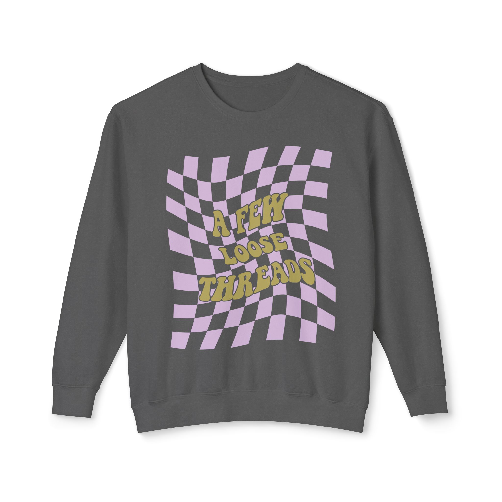 Groovy A Few Loose Threads Crewneck Sweatshirt - Image 7