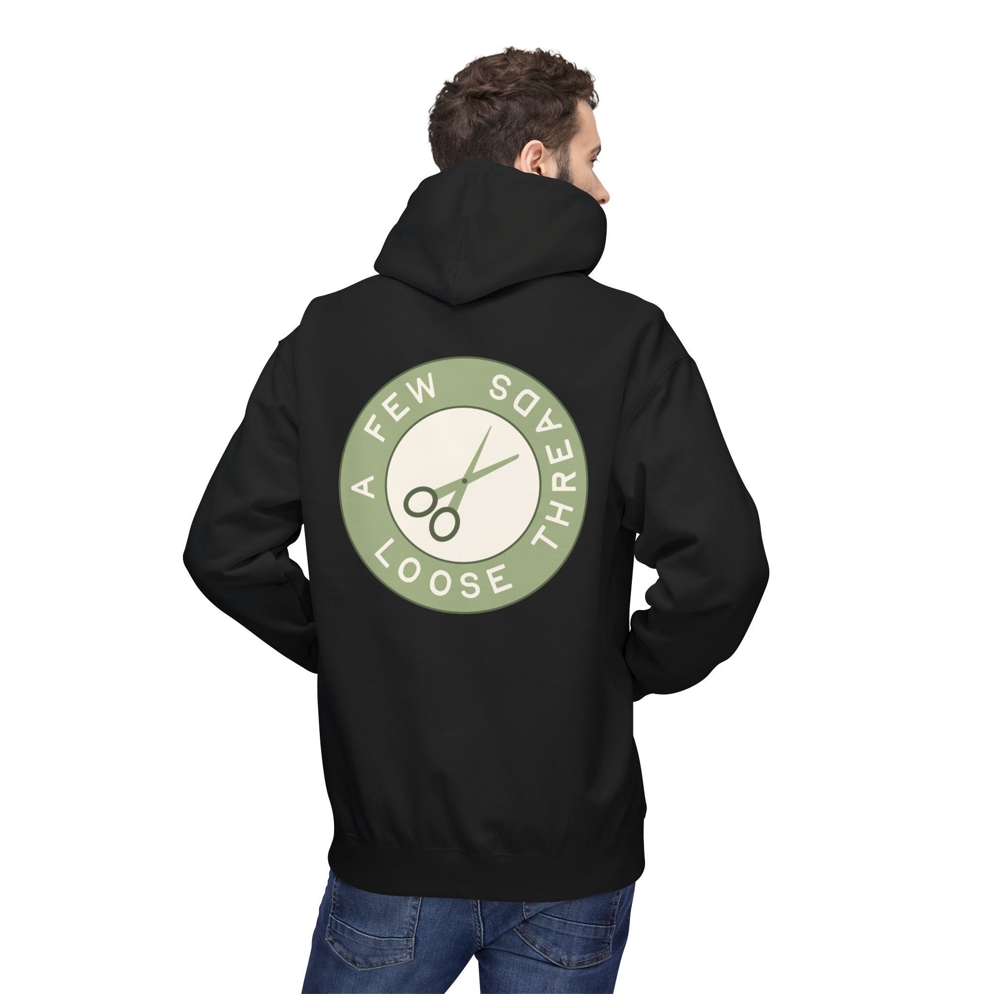 AFLT Front & Back Hoodie in Green - Image 28