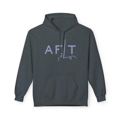 AFLT Front & Back Hoodie in Blue