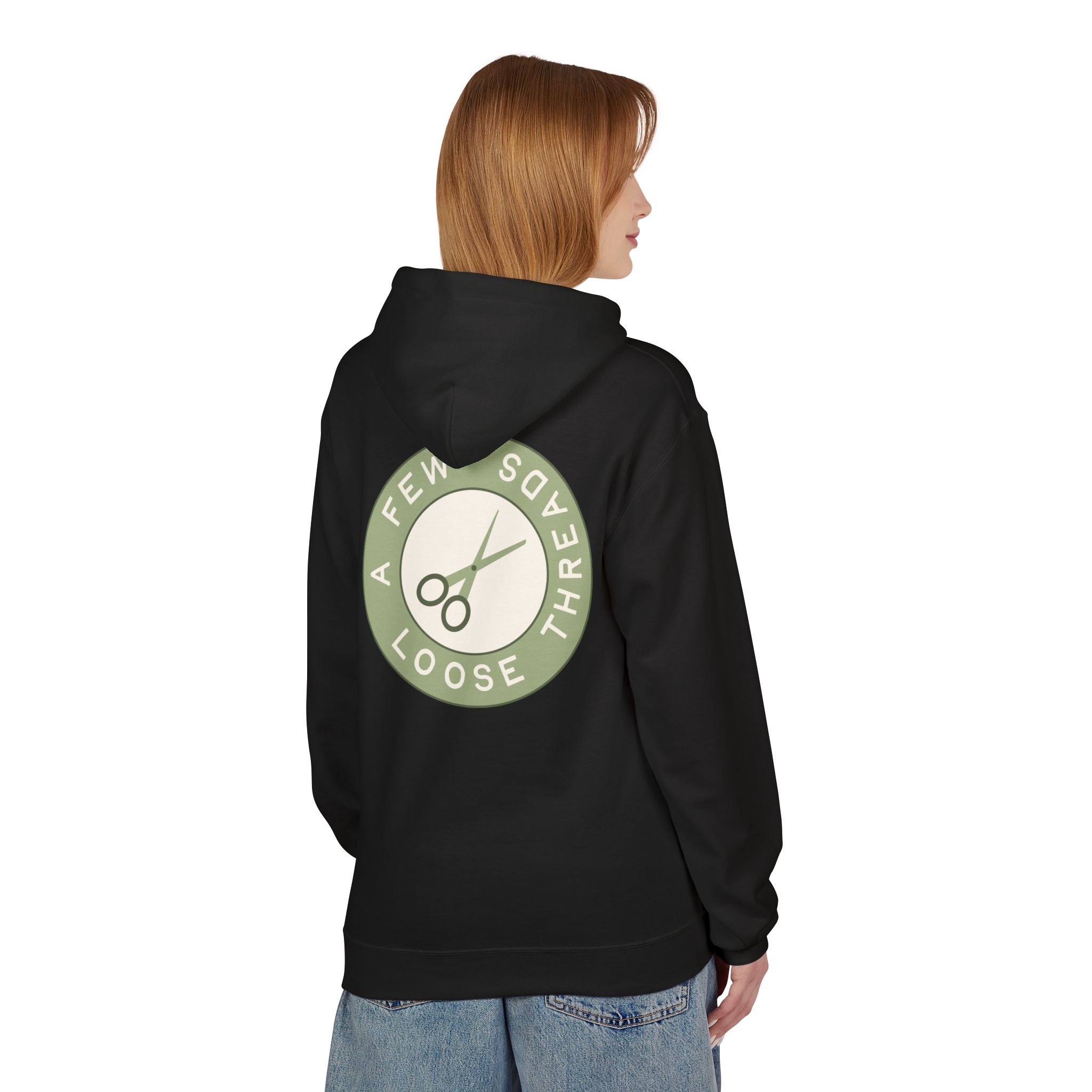 AFLT Front & Back Hoodie in Green - Image 25