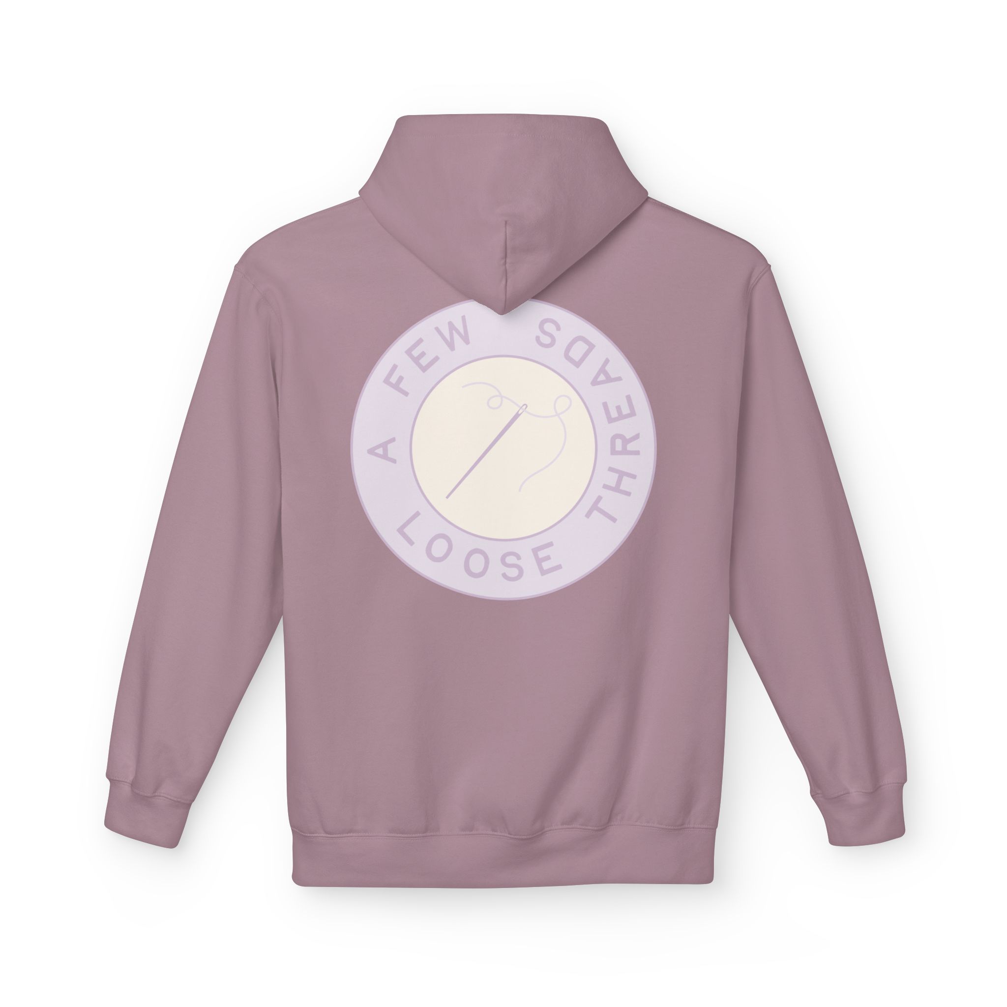 AFLT Front & Back Hoodie in Purple - Image 14