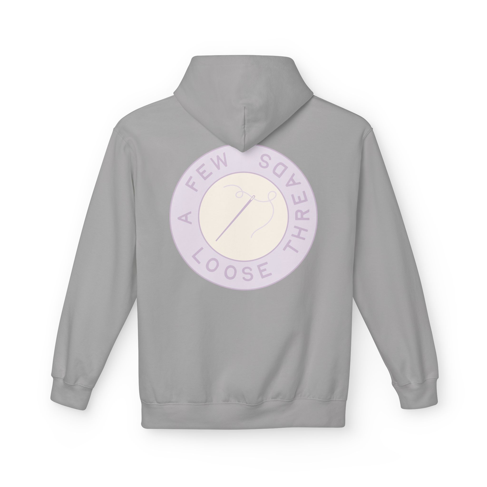 AFLT Front & Back Hoodie in Purple - Image 18