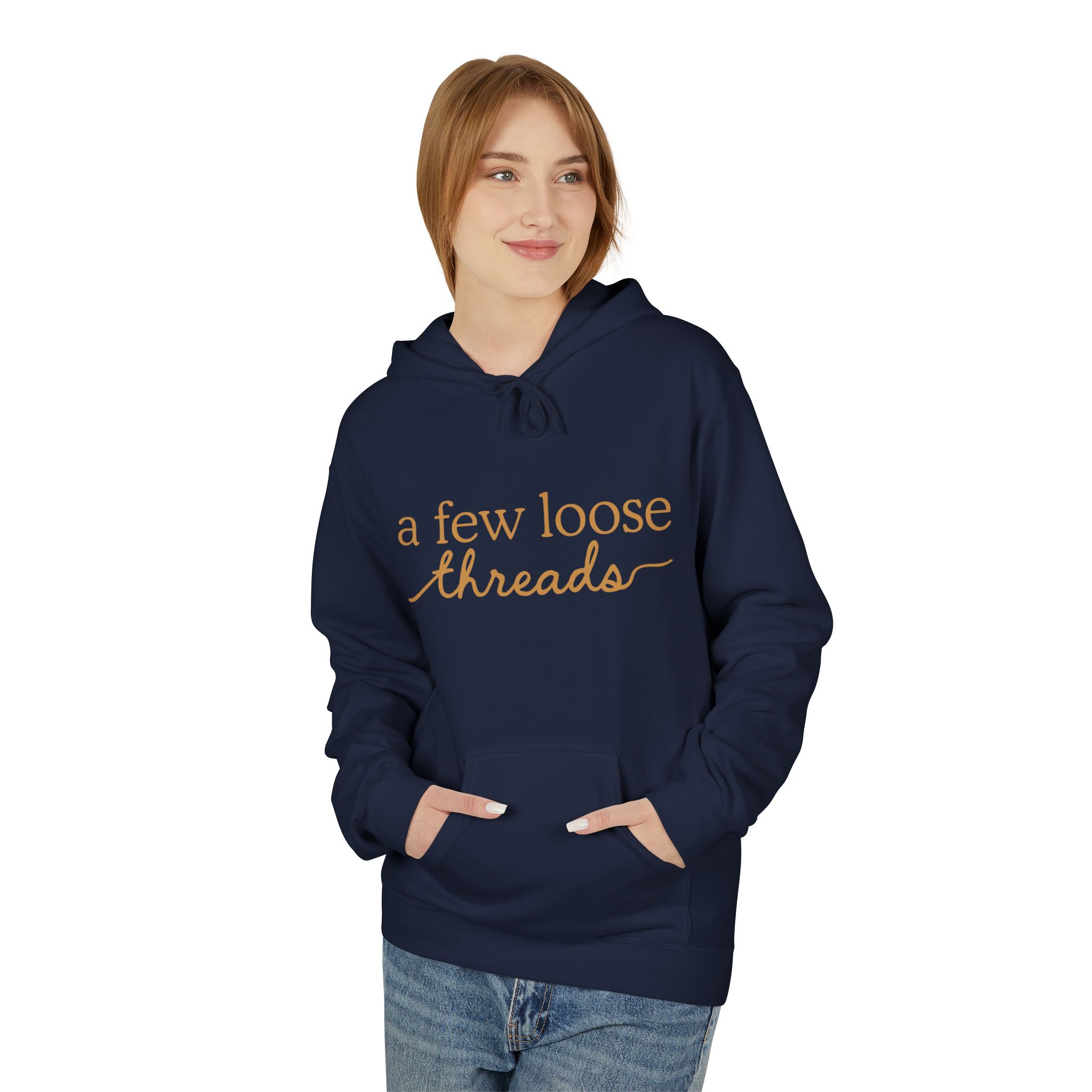 A Few Loose Threads Hoodie in Golden - Image 3