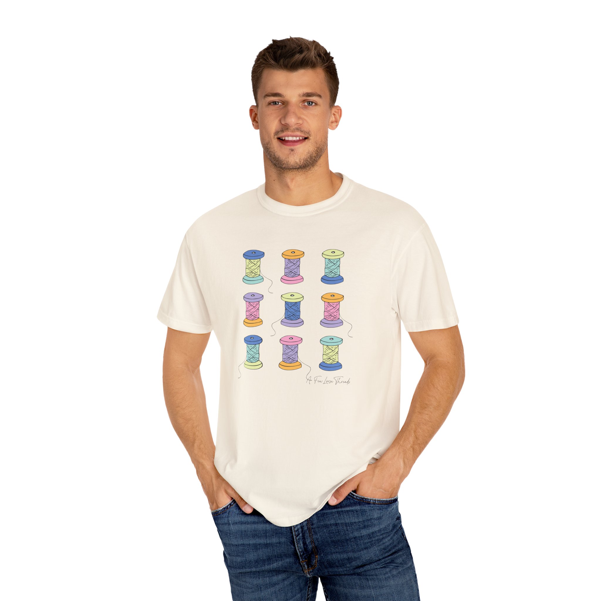 Colorful Spools T-Shirt - Image 4