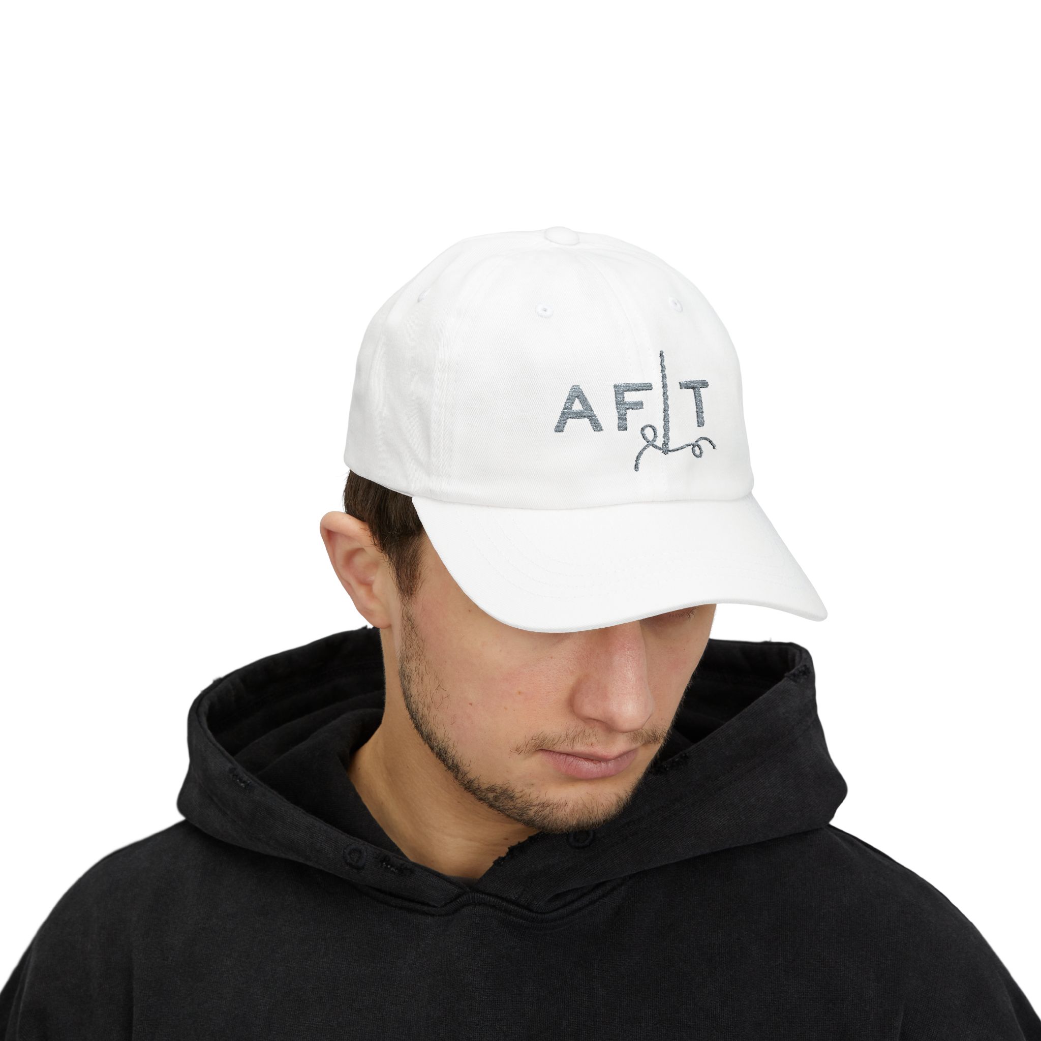 AFLT Embroidered Hat in Light Blue - Image 3