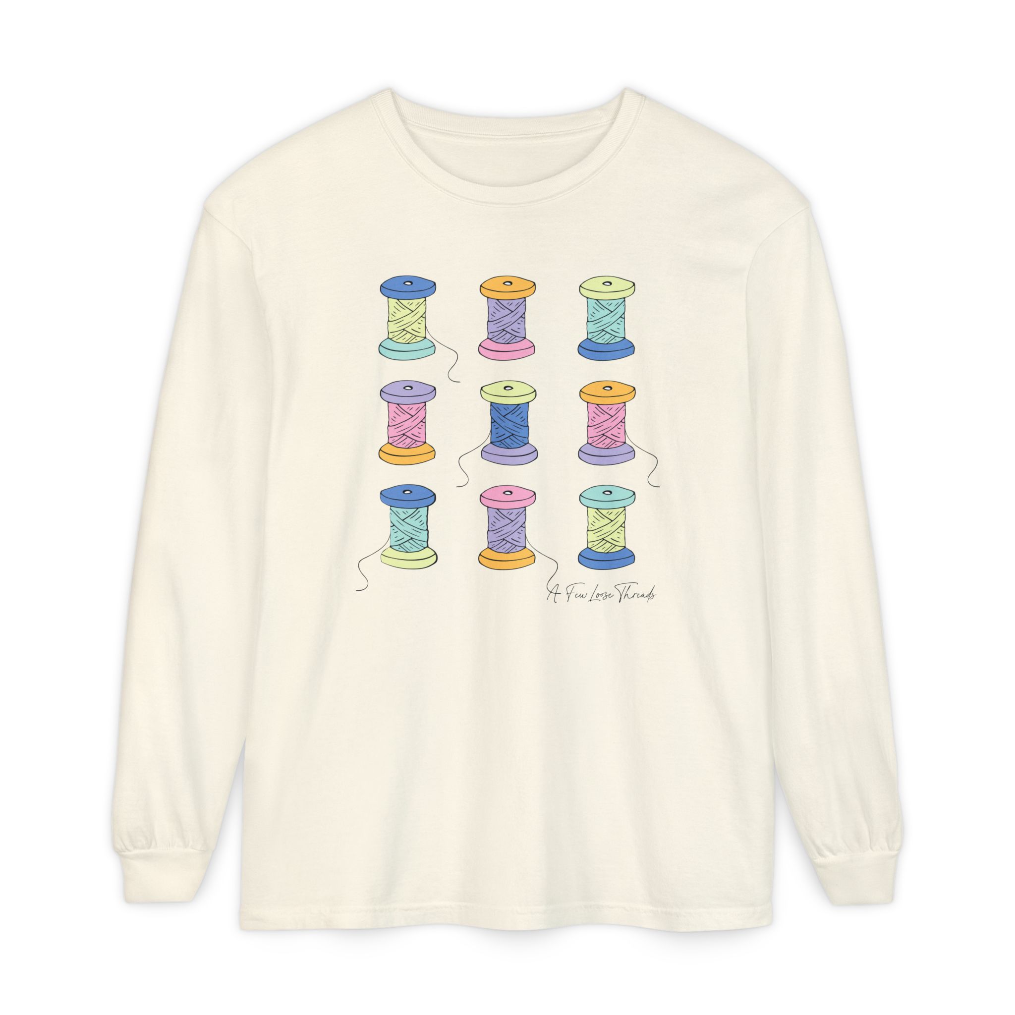 Colorful Spools Long Sleeve T-Shirt