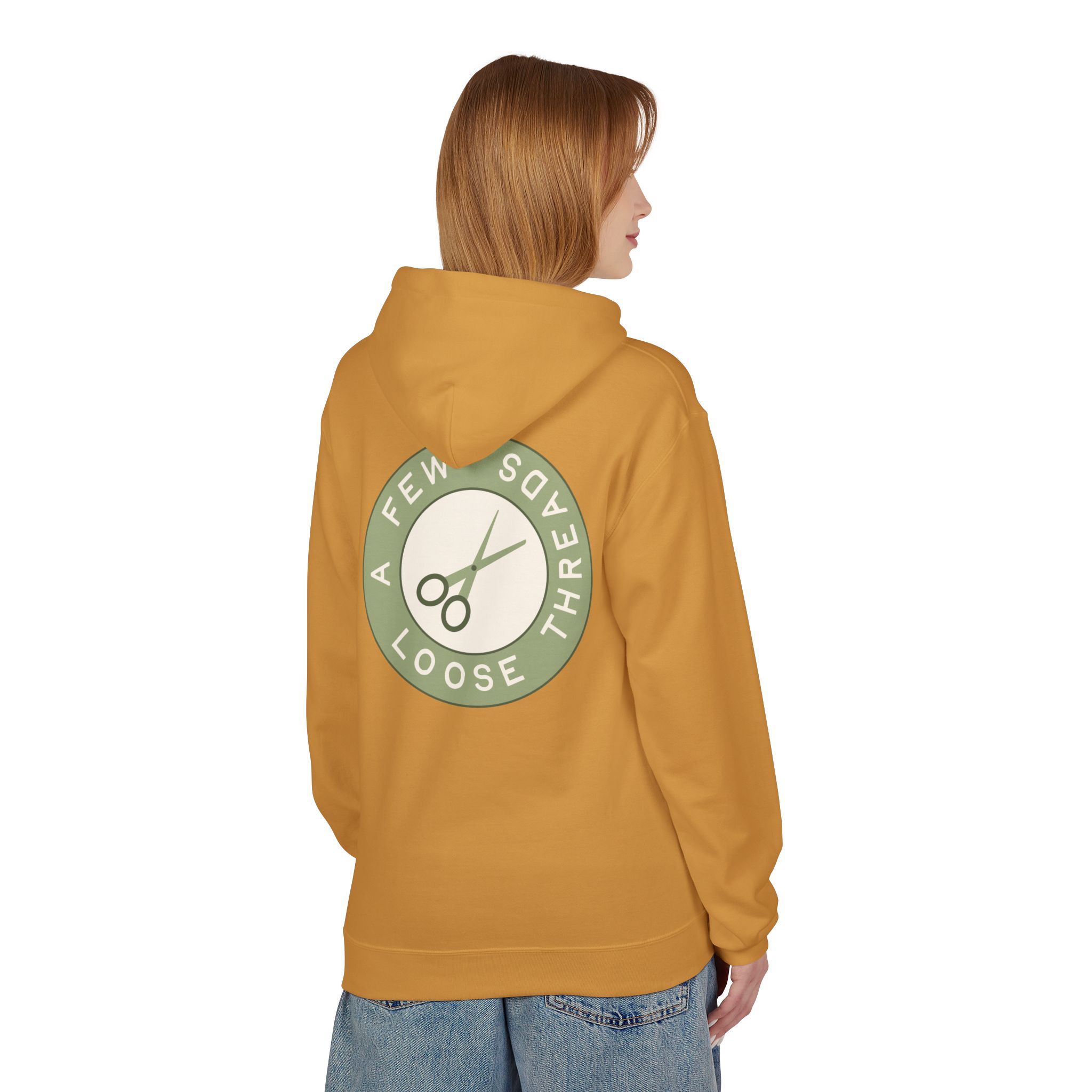 AFLT Front & Back Hoodie in Green - Image 36