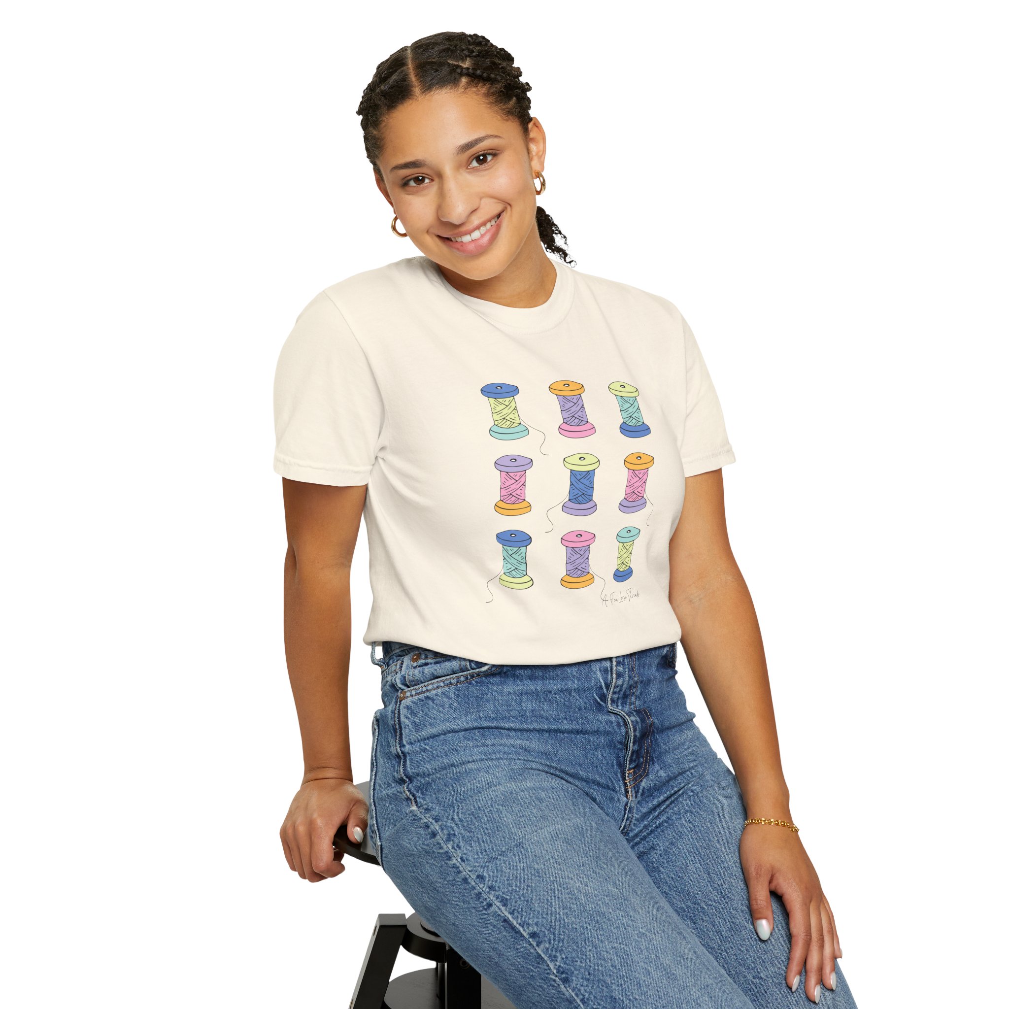 Colorful Spools T-Shirt - Image 5