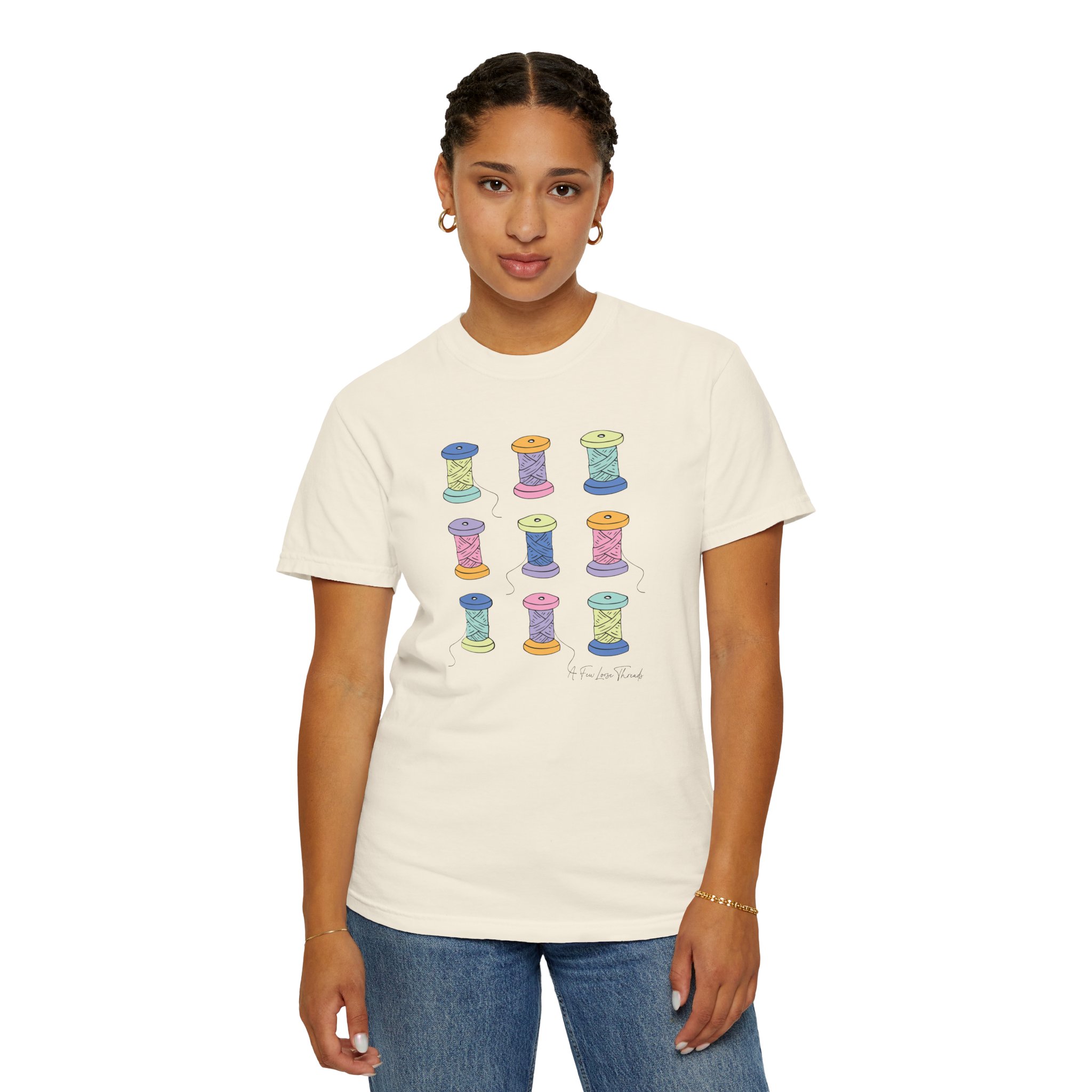 Colorful Spools T-Shirt - Image 6