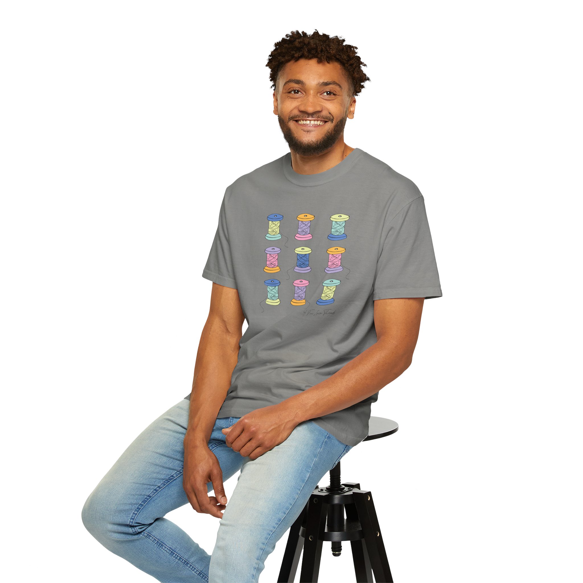 Colorful Spools T-Shirt - Image 39