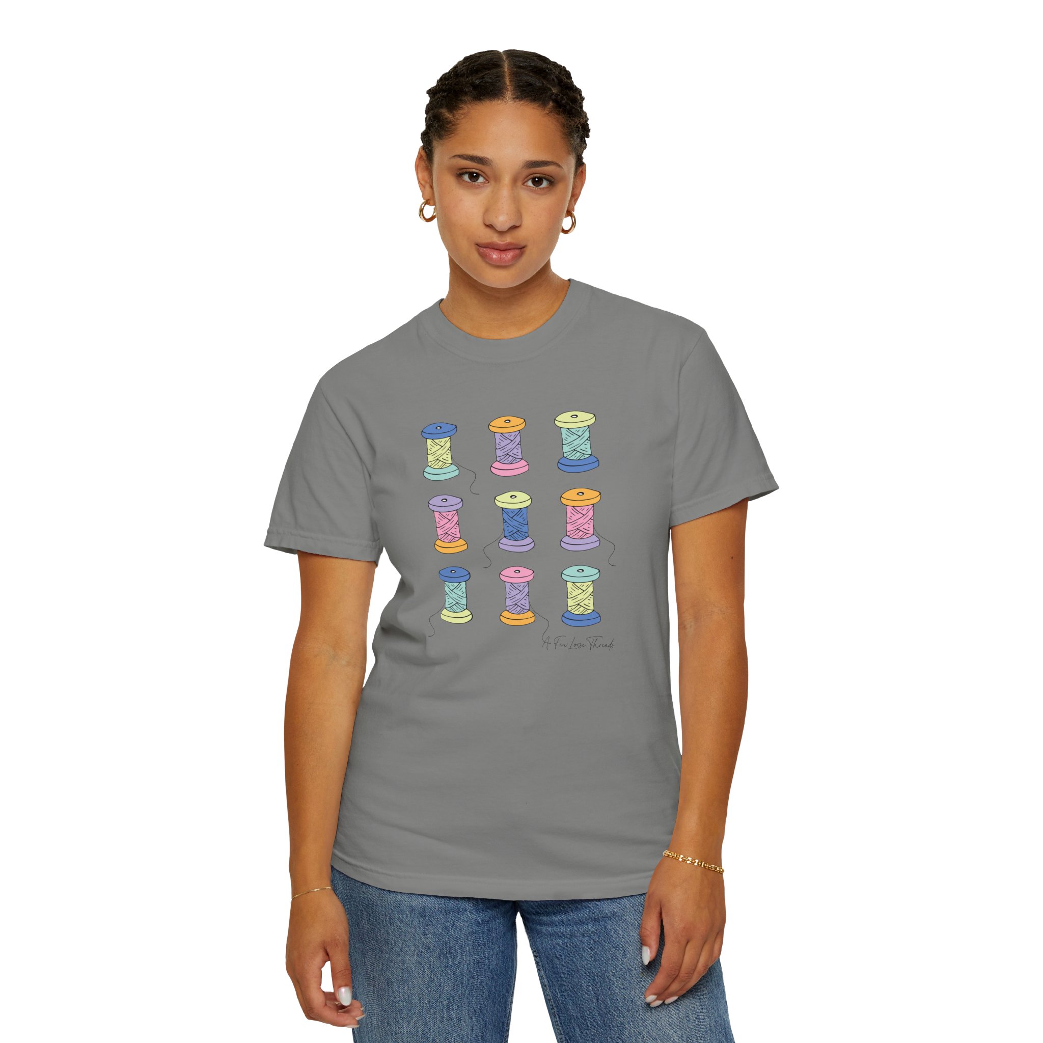 Colorful Spools T-Shirt - Image 40