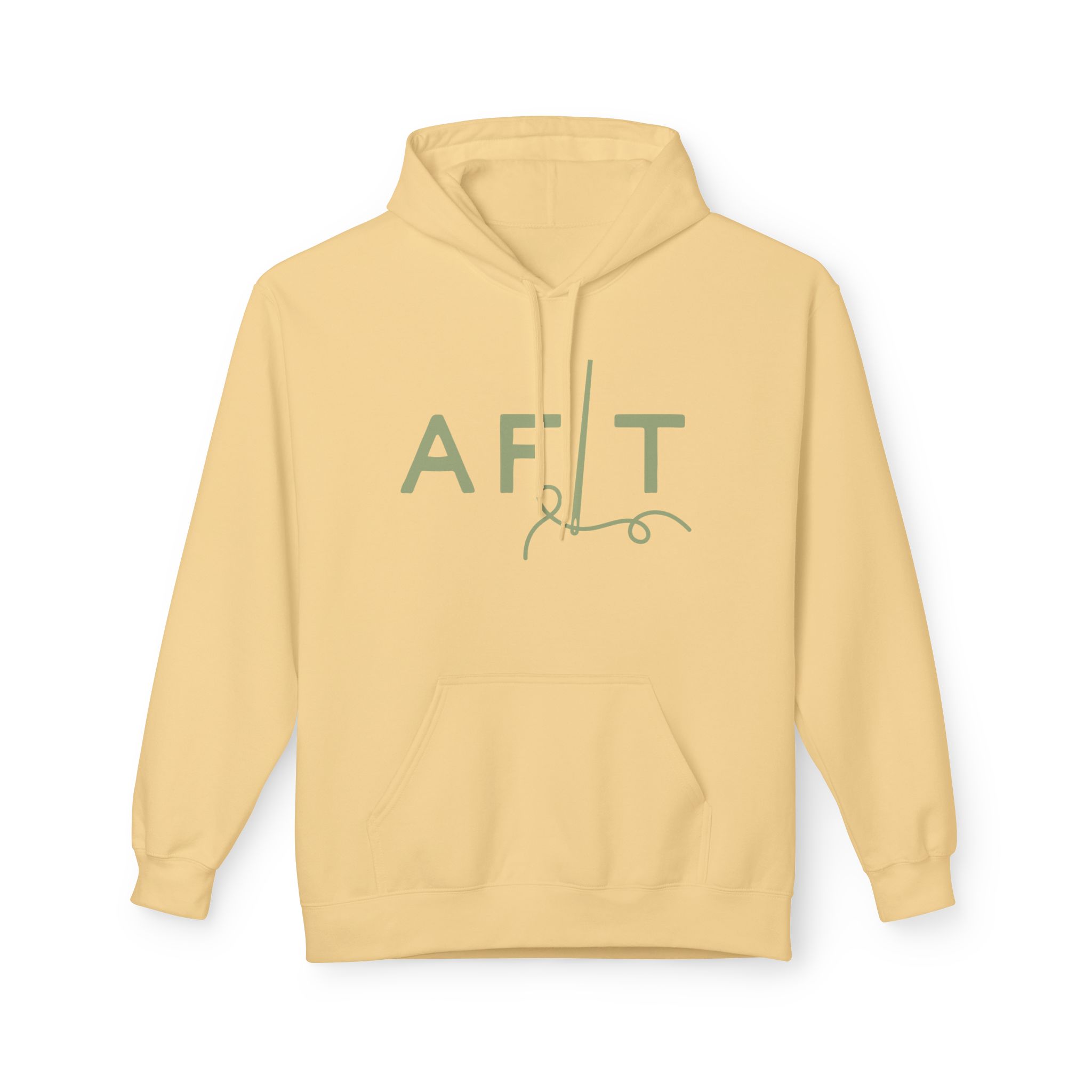 AFLT Front & Back Hoodie in Green - Image 29