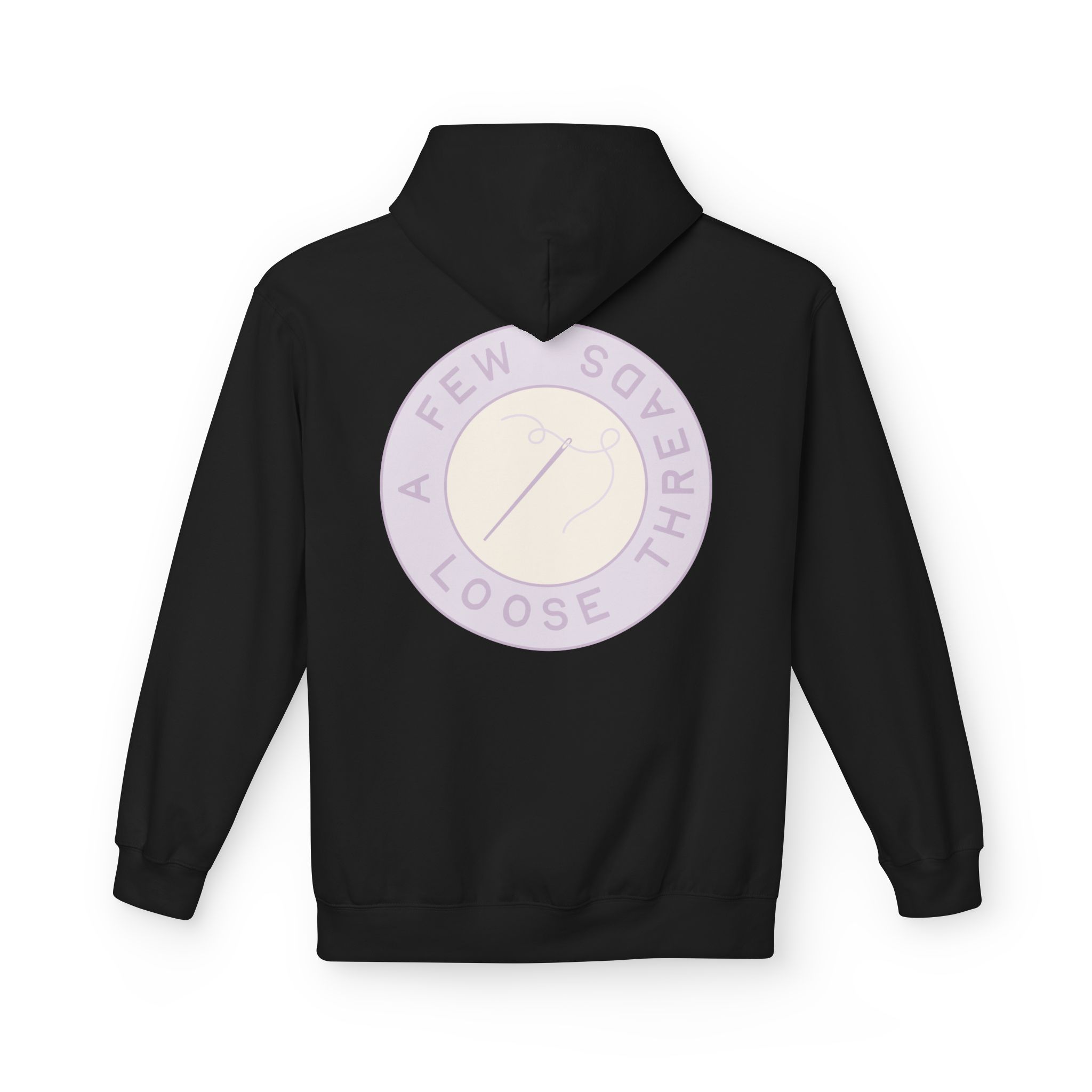 AFLT Front & Back Hoodie in Purple - Image 22