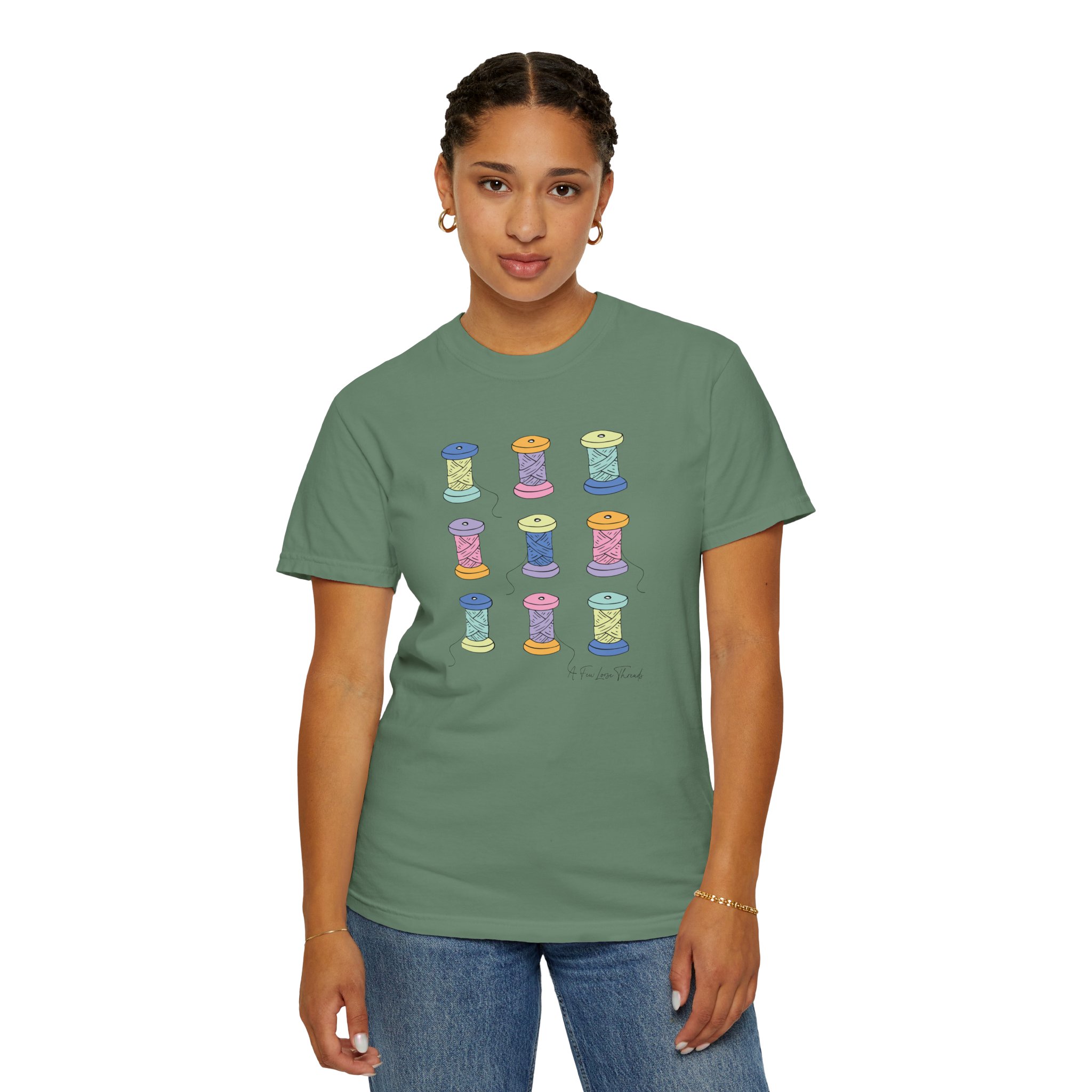 Colorful Spools T-Shirt - Image 31