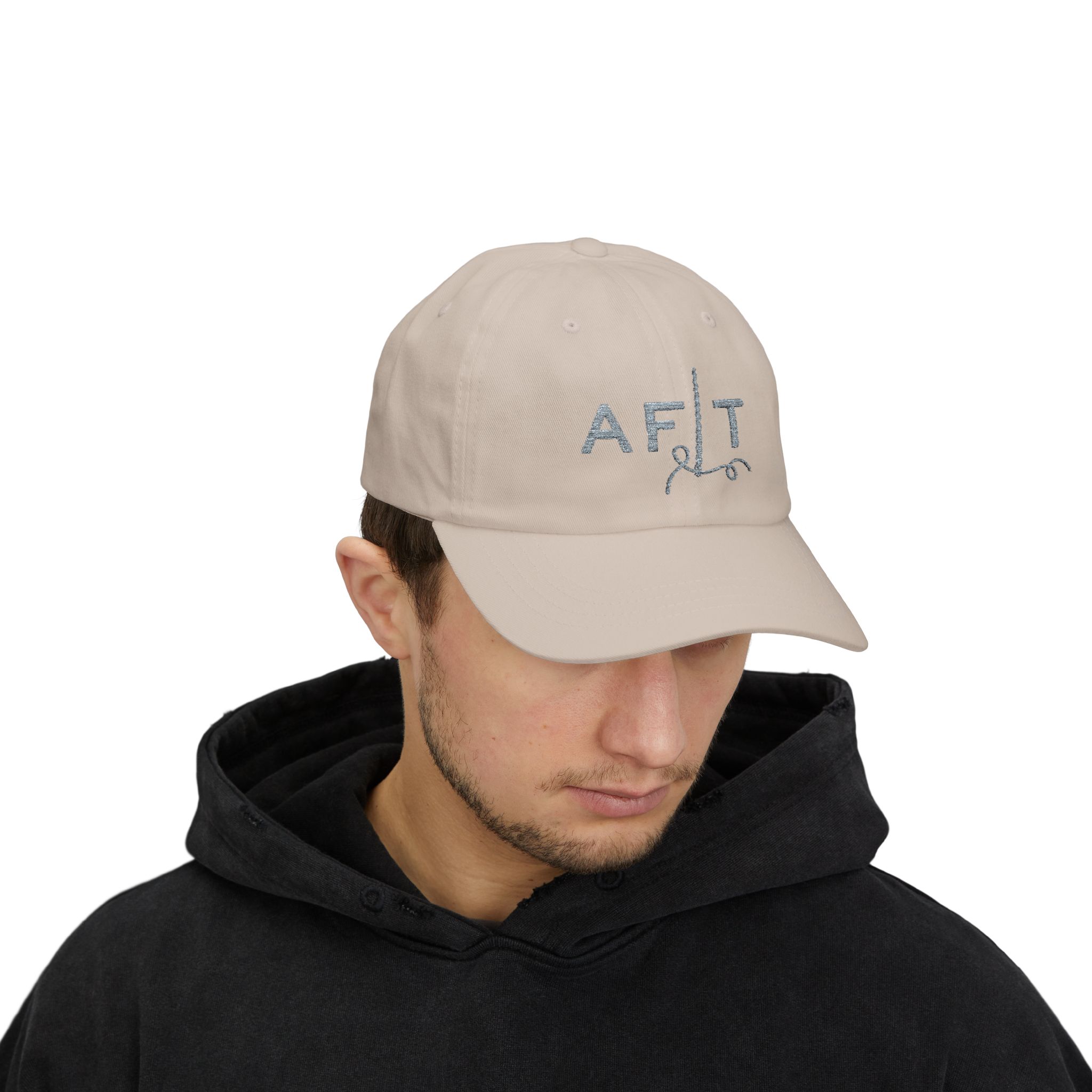 AFLT Embroidered Hat in Light Blue - Image 15