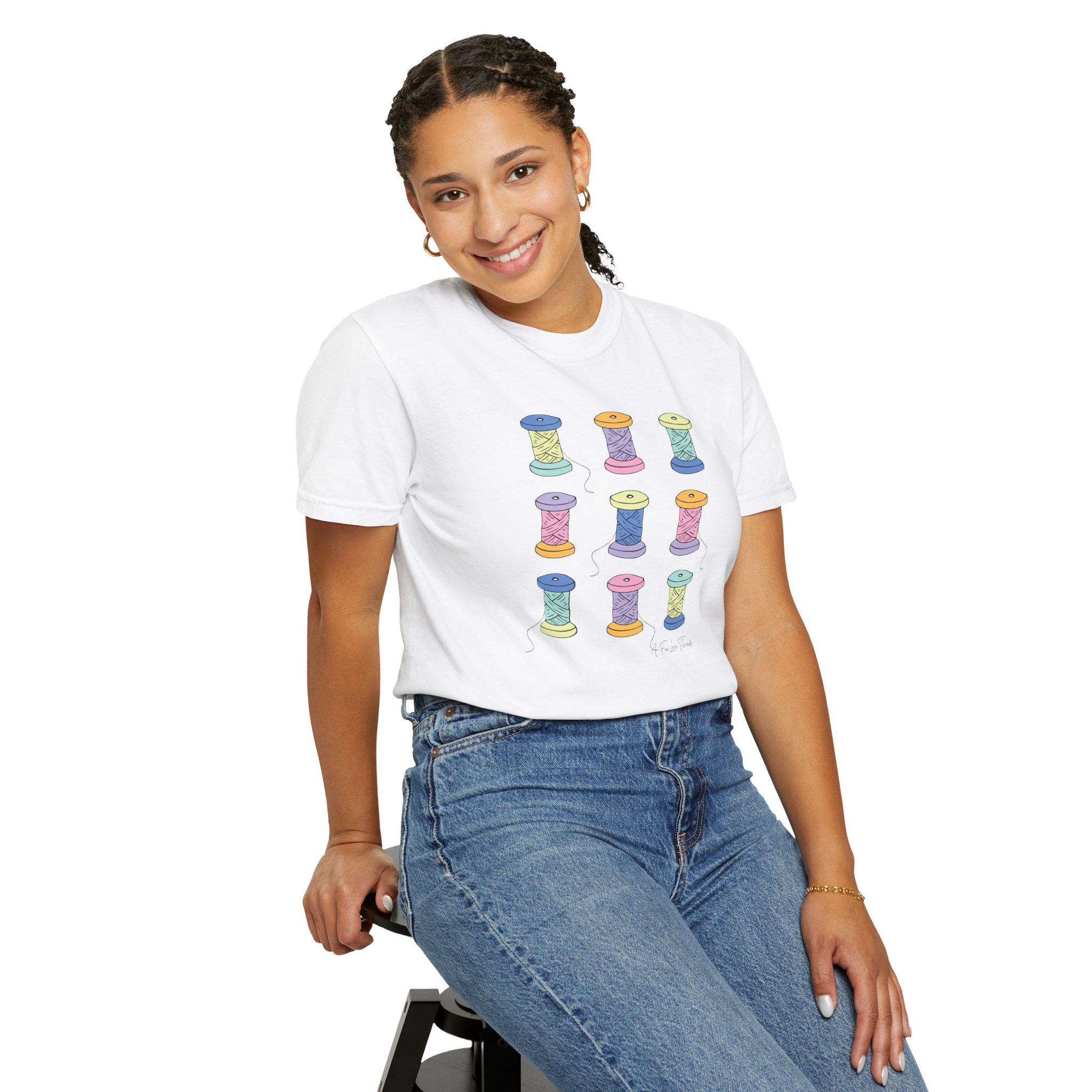 Colorful Spools T-Shirt - Image 13