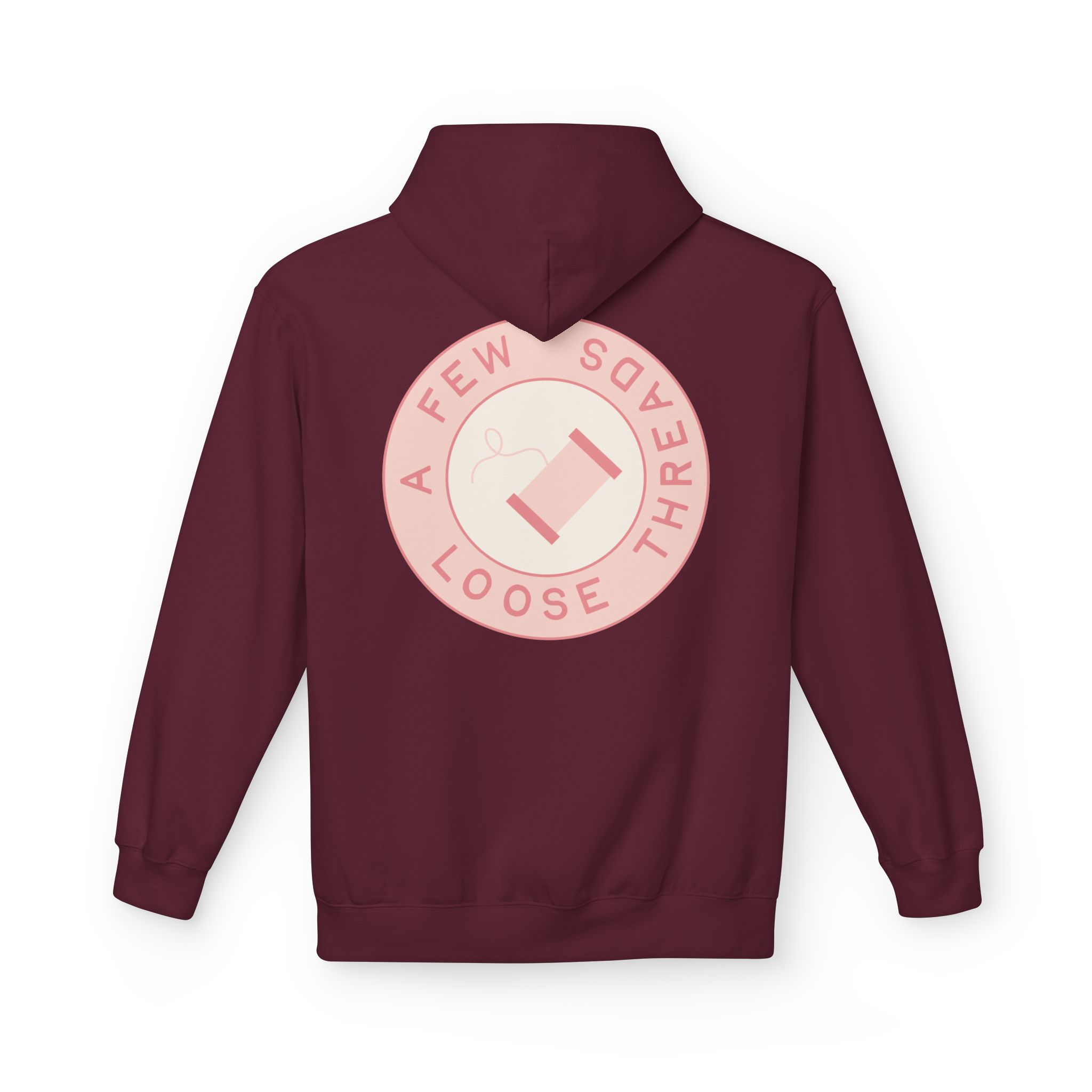 AFLT Front & Back Hoodie in Pink - Image 40
