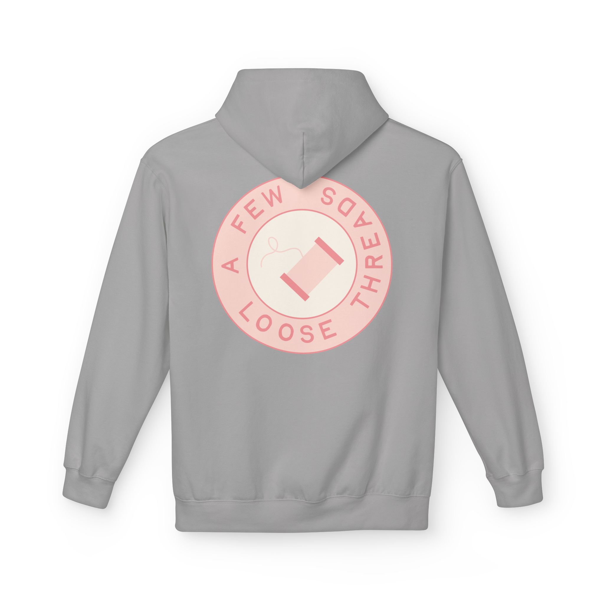 AFLT Front & Back Hoodie in Pink - Image 32