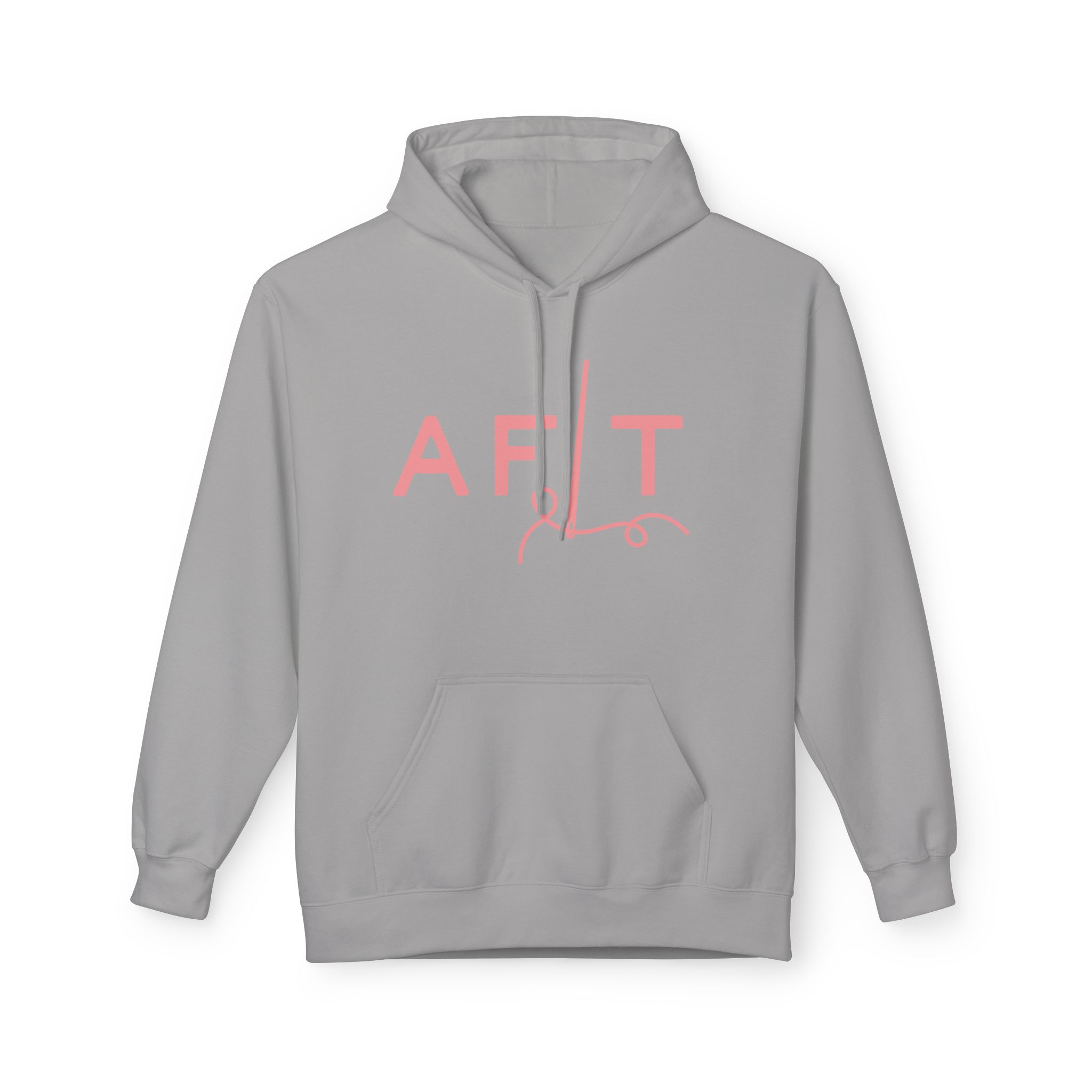 AFLT Front & Back Hoodie in Pink - Image 31